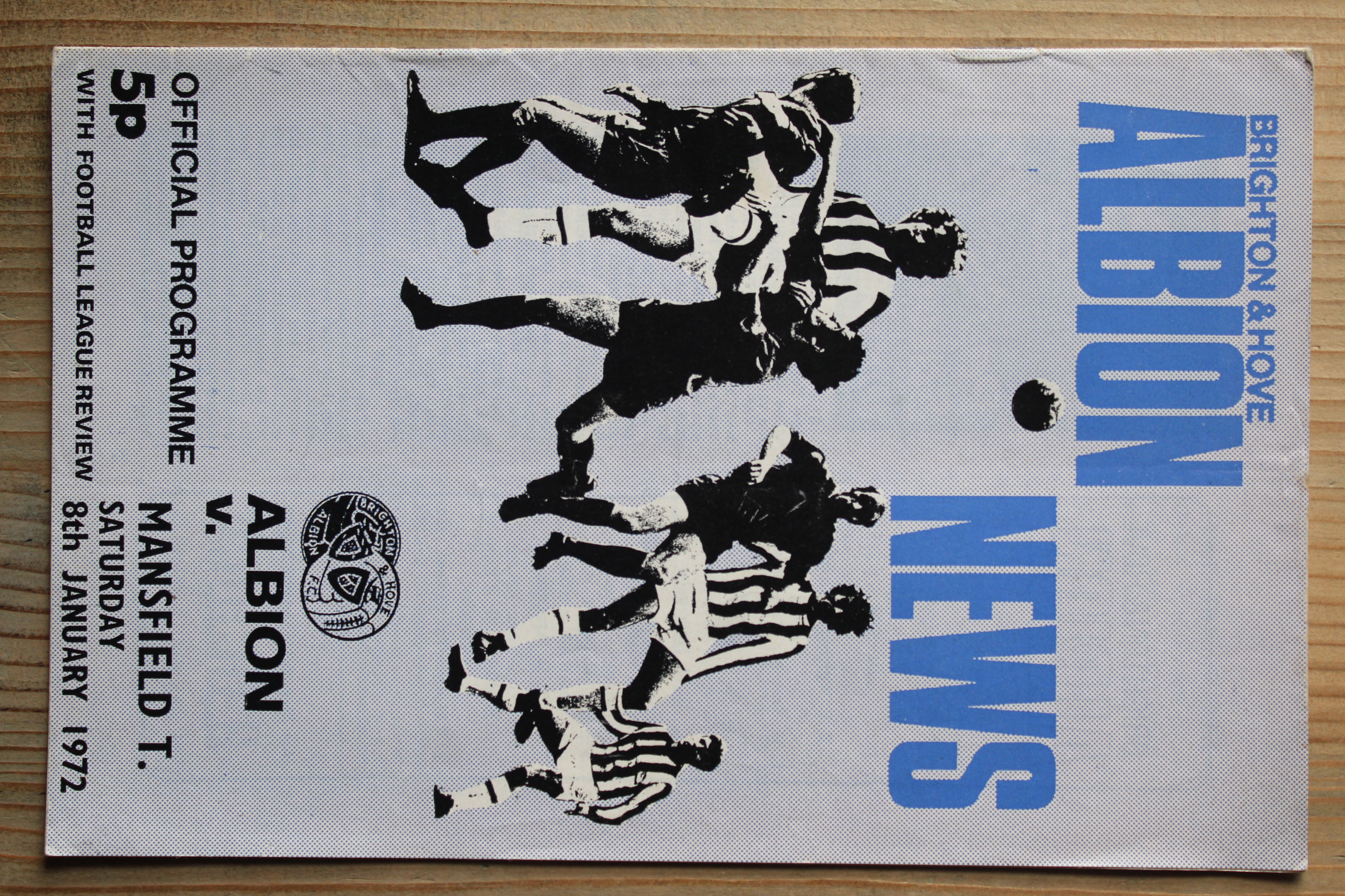 Brighton & Hove Albion FC v Mansfield Town FC