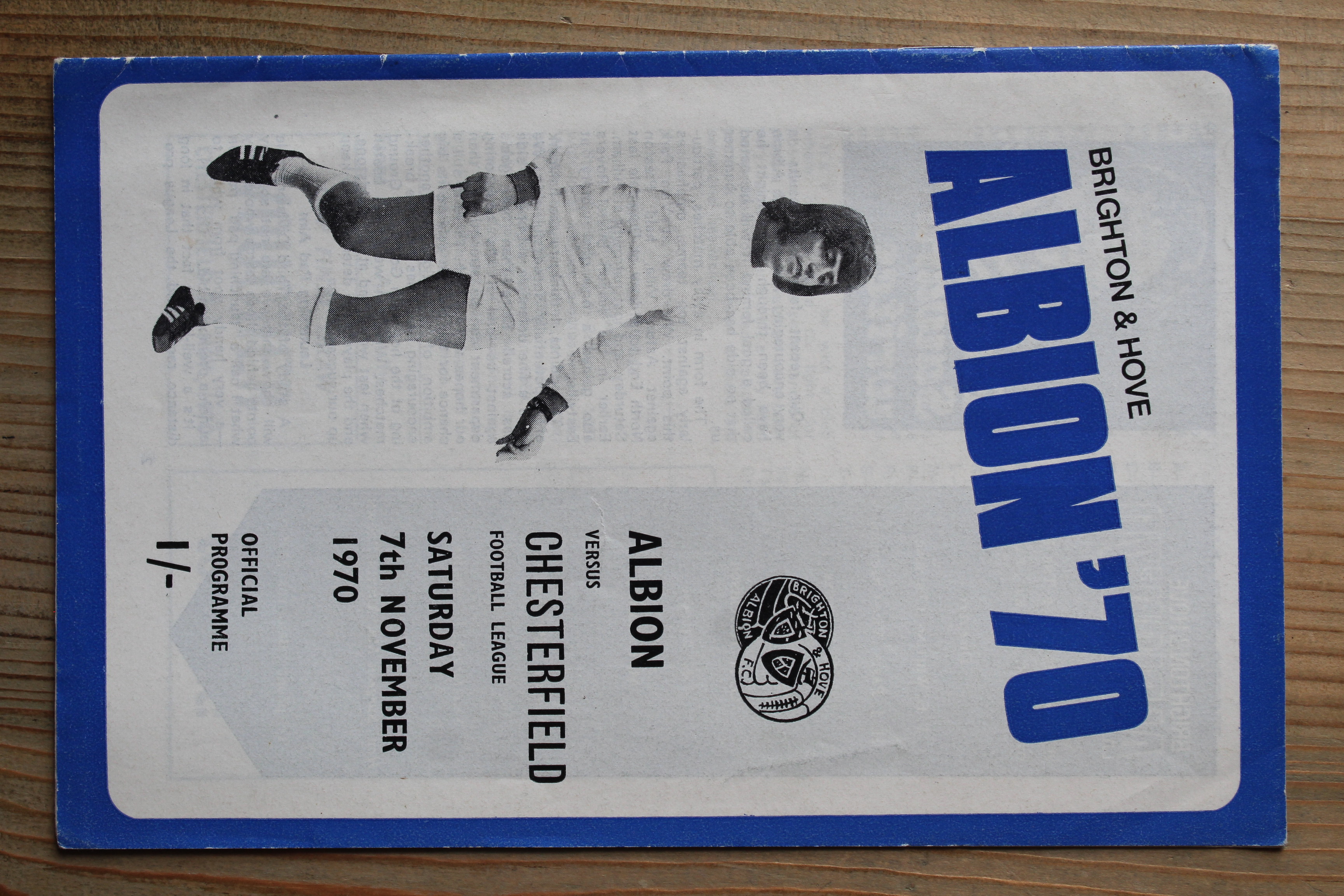 Brighton & Hove Albion FC v Chesterfield FC