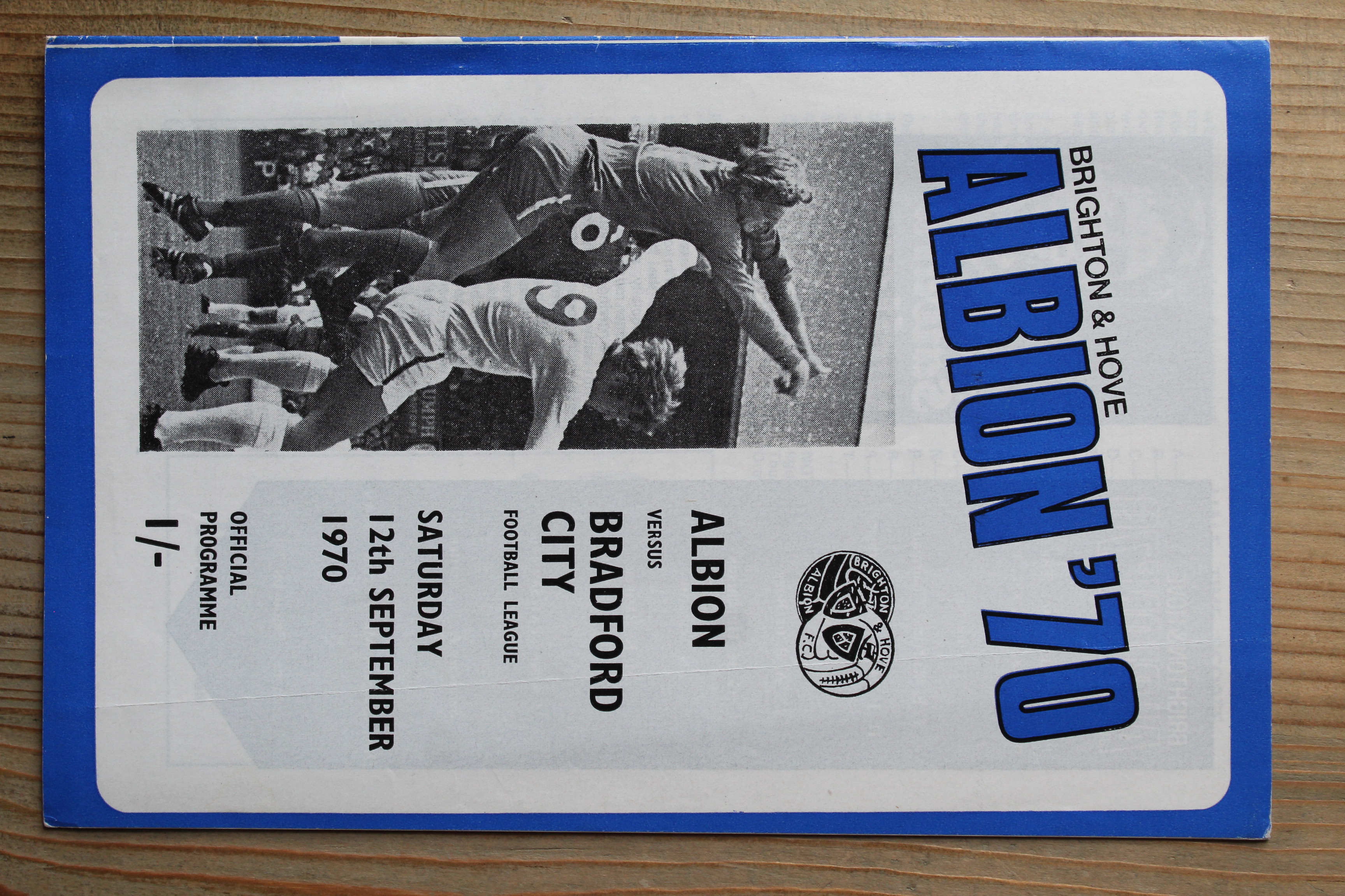 Brighton & Hove Albion FC v Bradford City FC