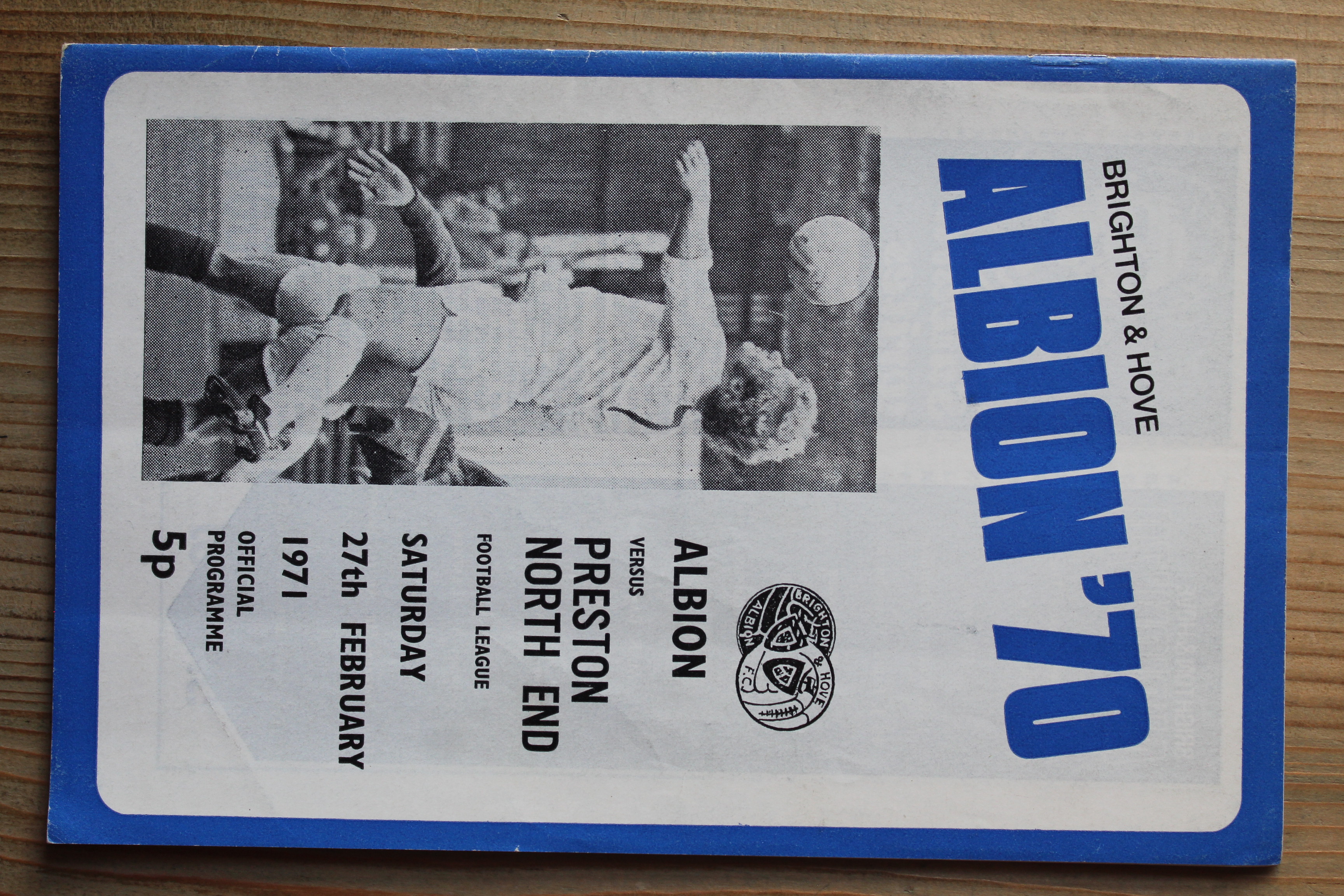 Brighton & Hove Albion FC v Preston North End FC