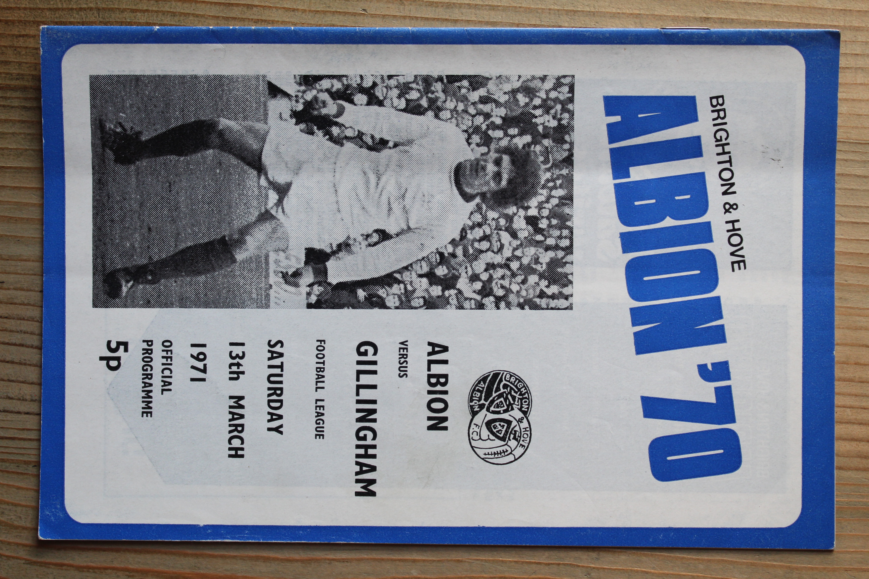 Brighton & Hove Albion FC v Gillingham FC