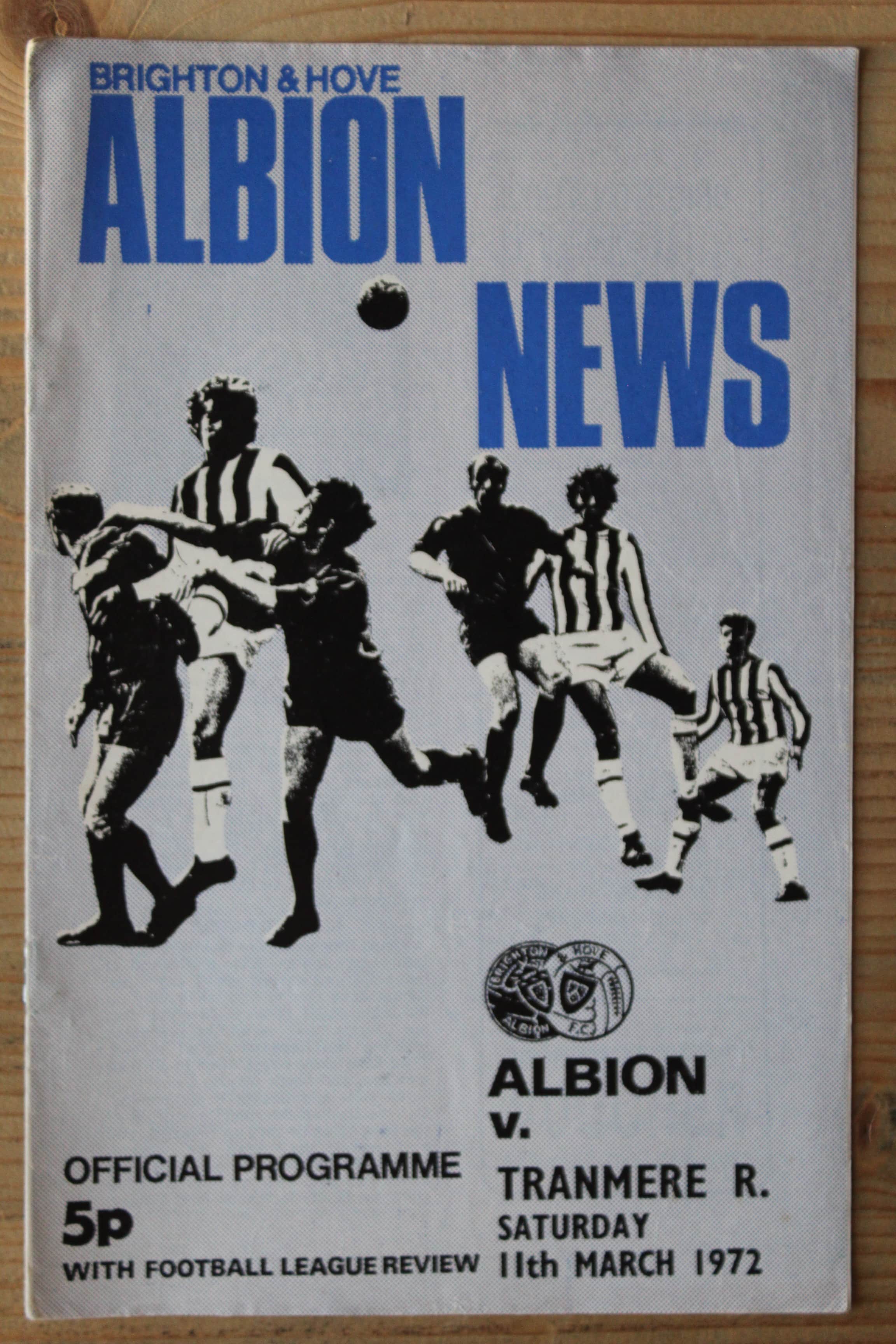 Brighton & Hove Albion FC v Tranmere Rovers FC