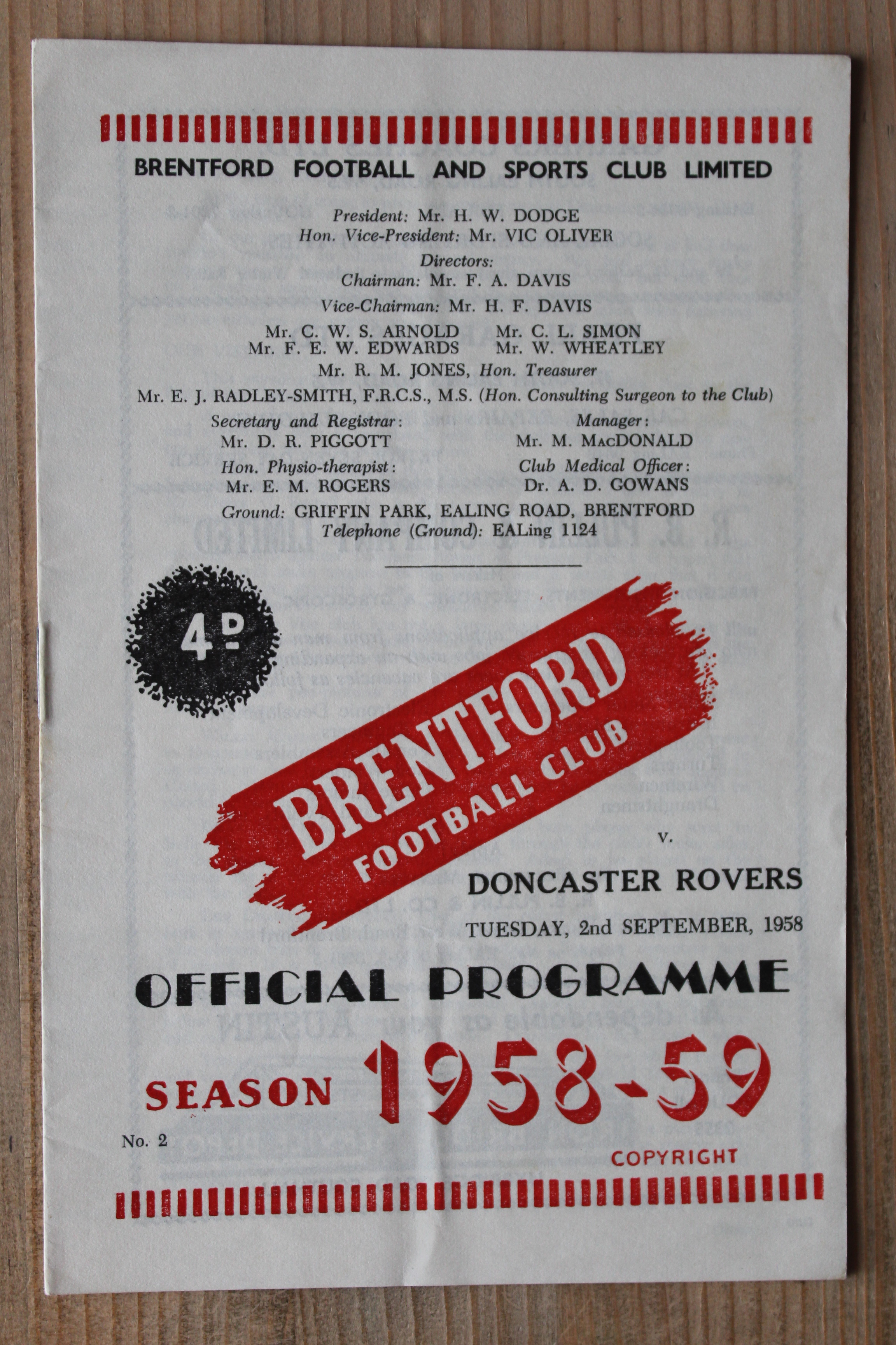 Brentford FC v Doncaster Rovers FC