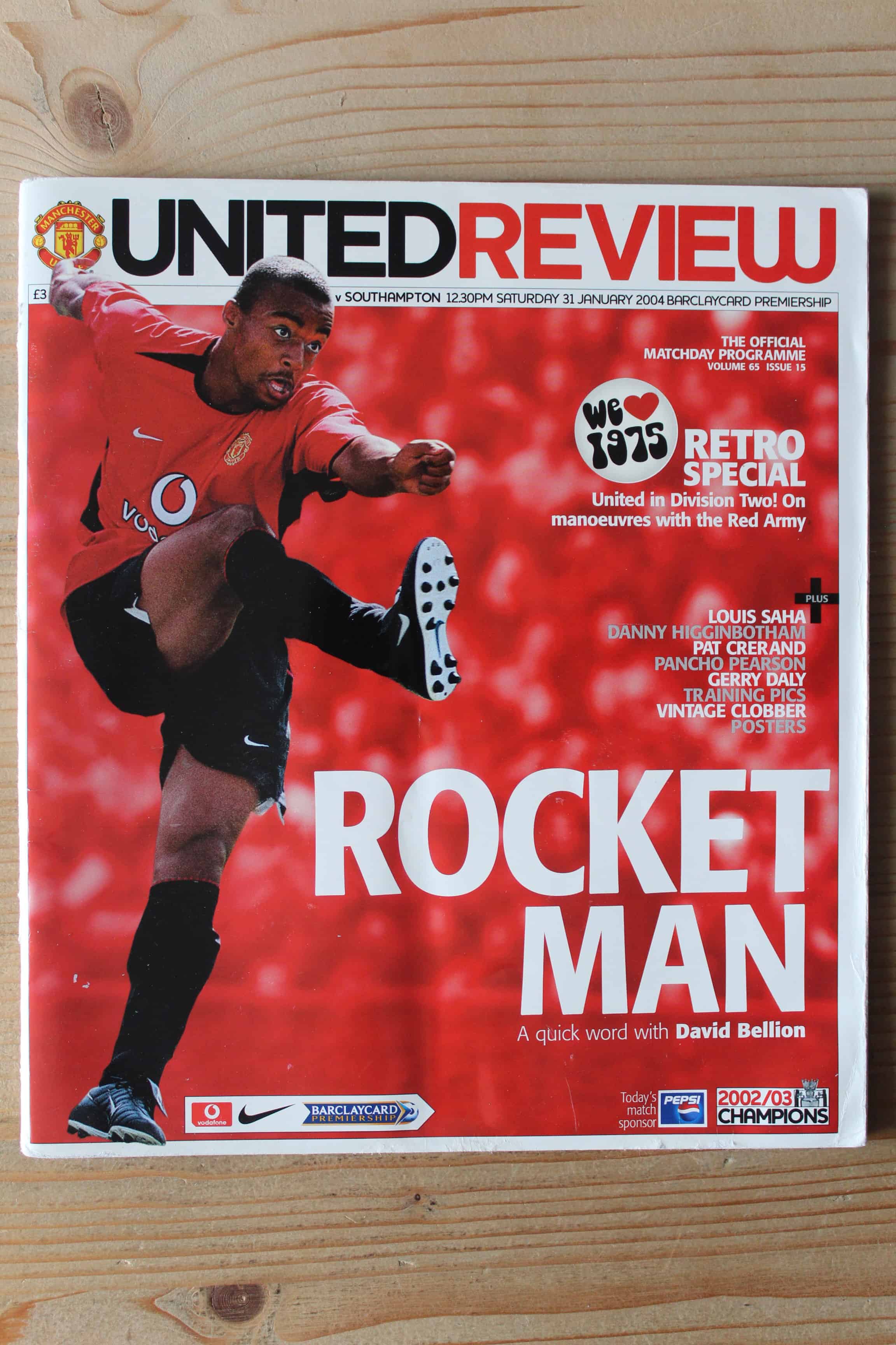 Manchester United FC v Southampton FC
