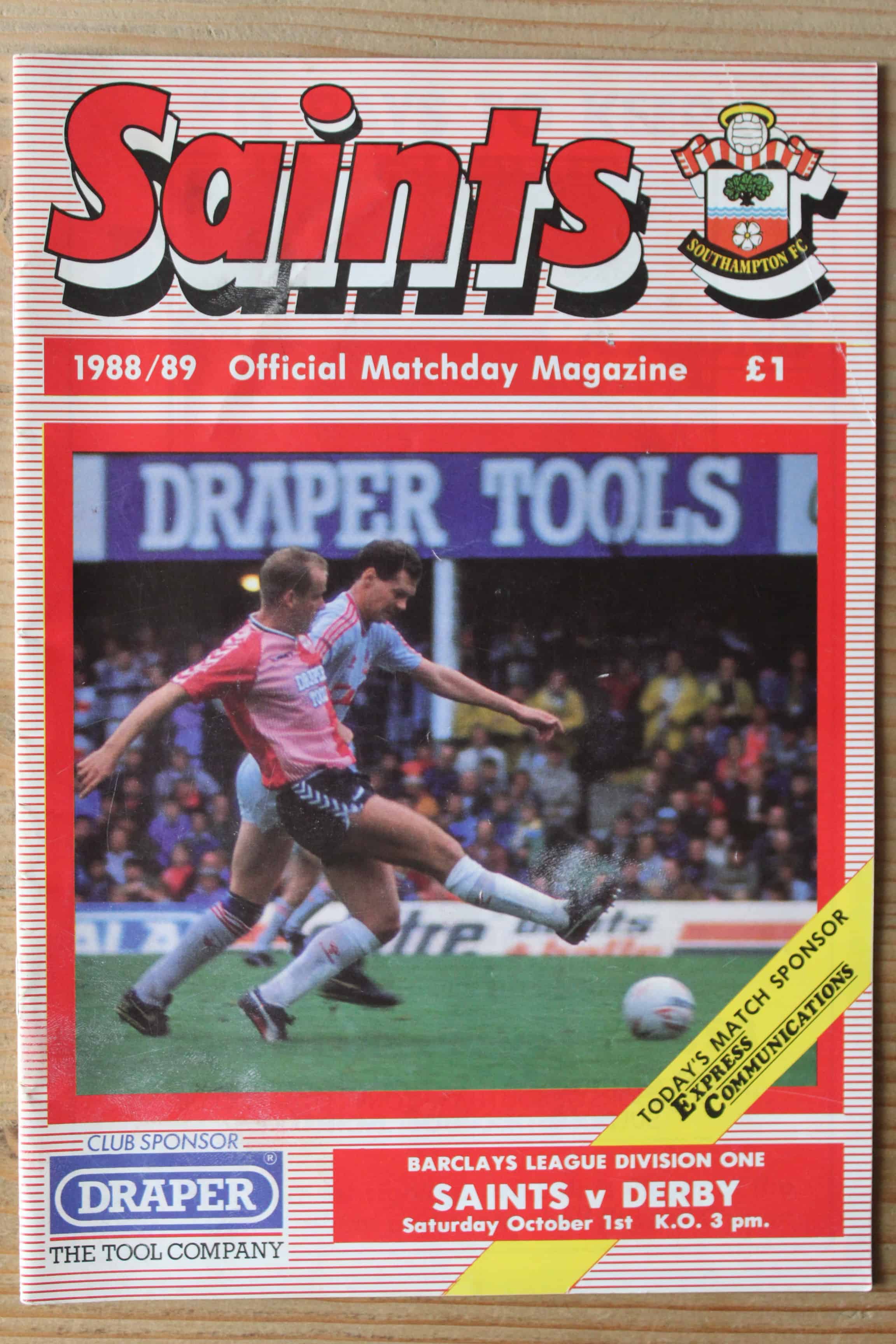 Southampton FC v Derby County FC