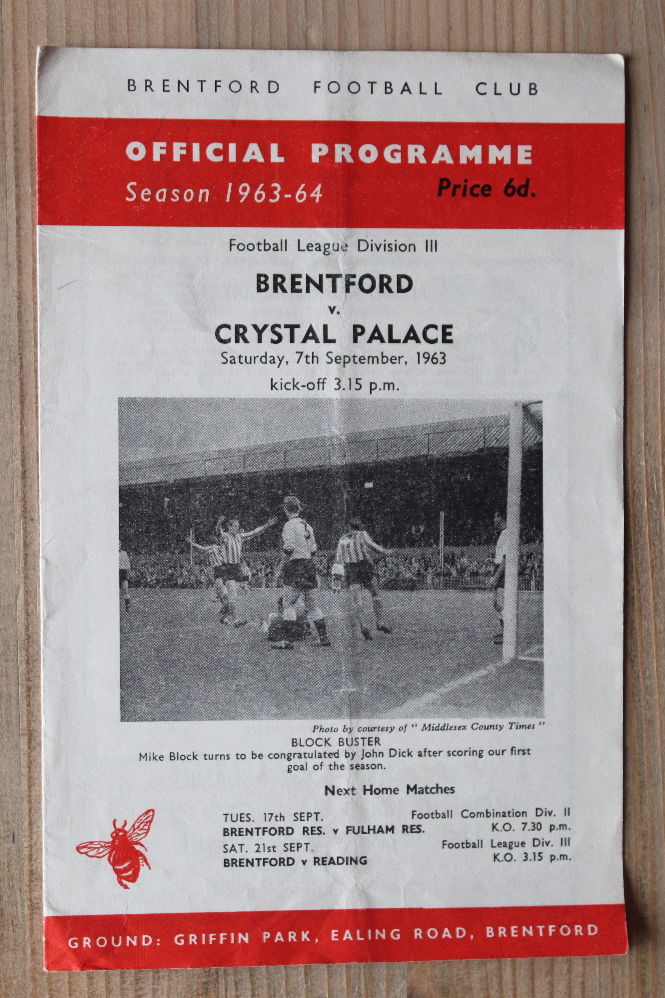 Brentford FC v Crystal Palace FC