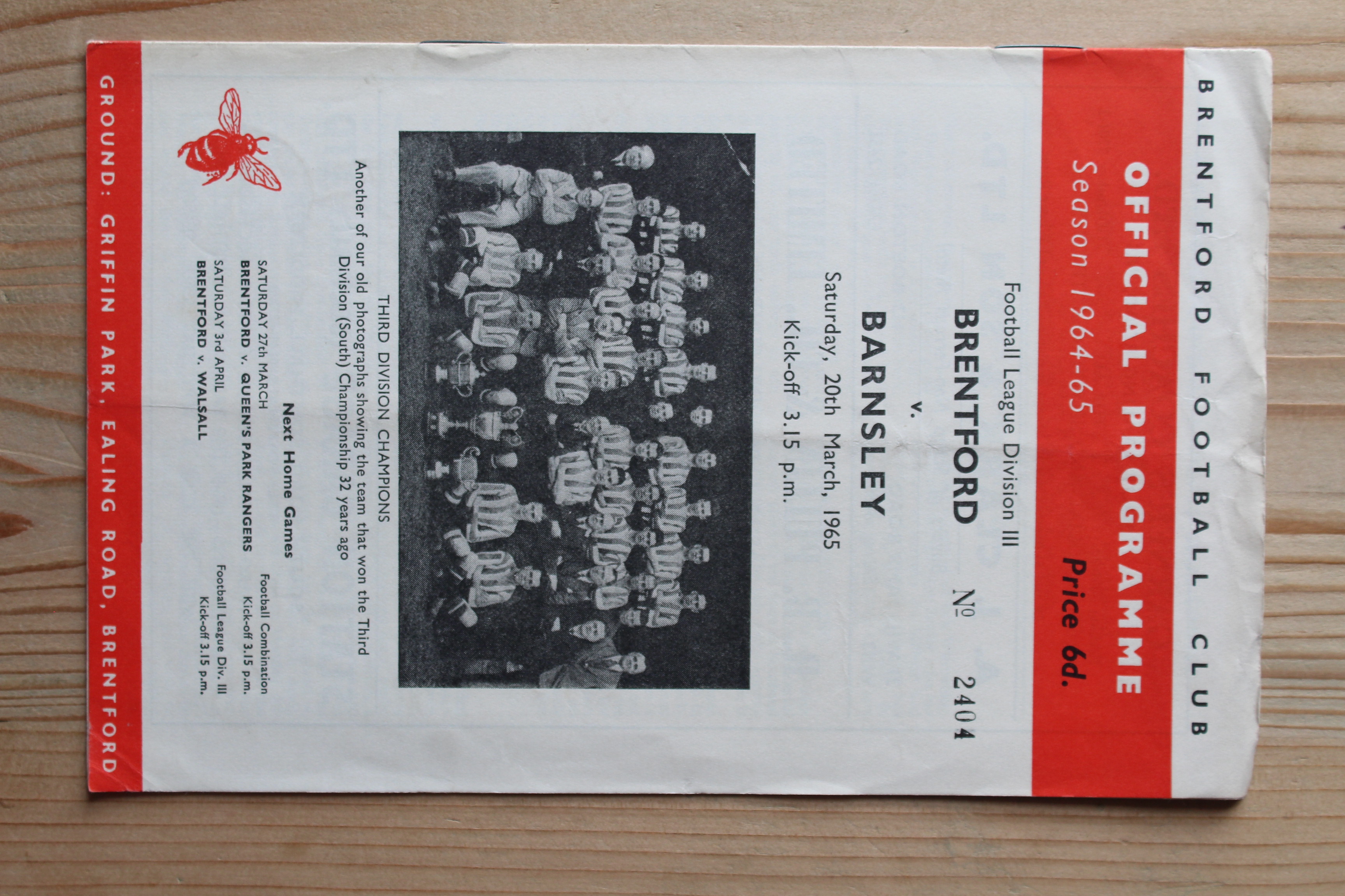 Brentford FC v Torquay United FC