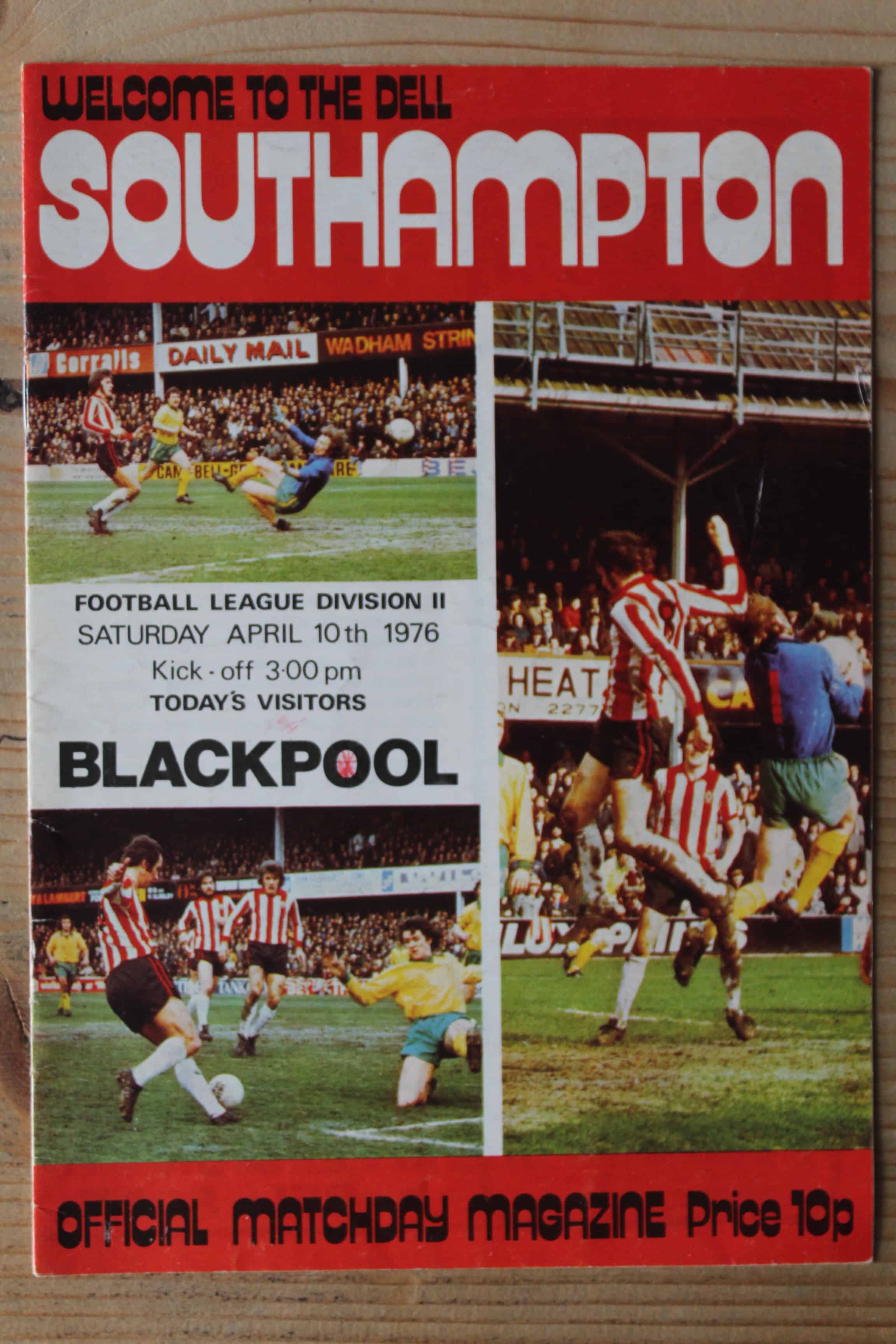 Southampton FC v Blackpool FC