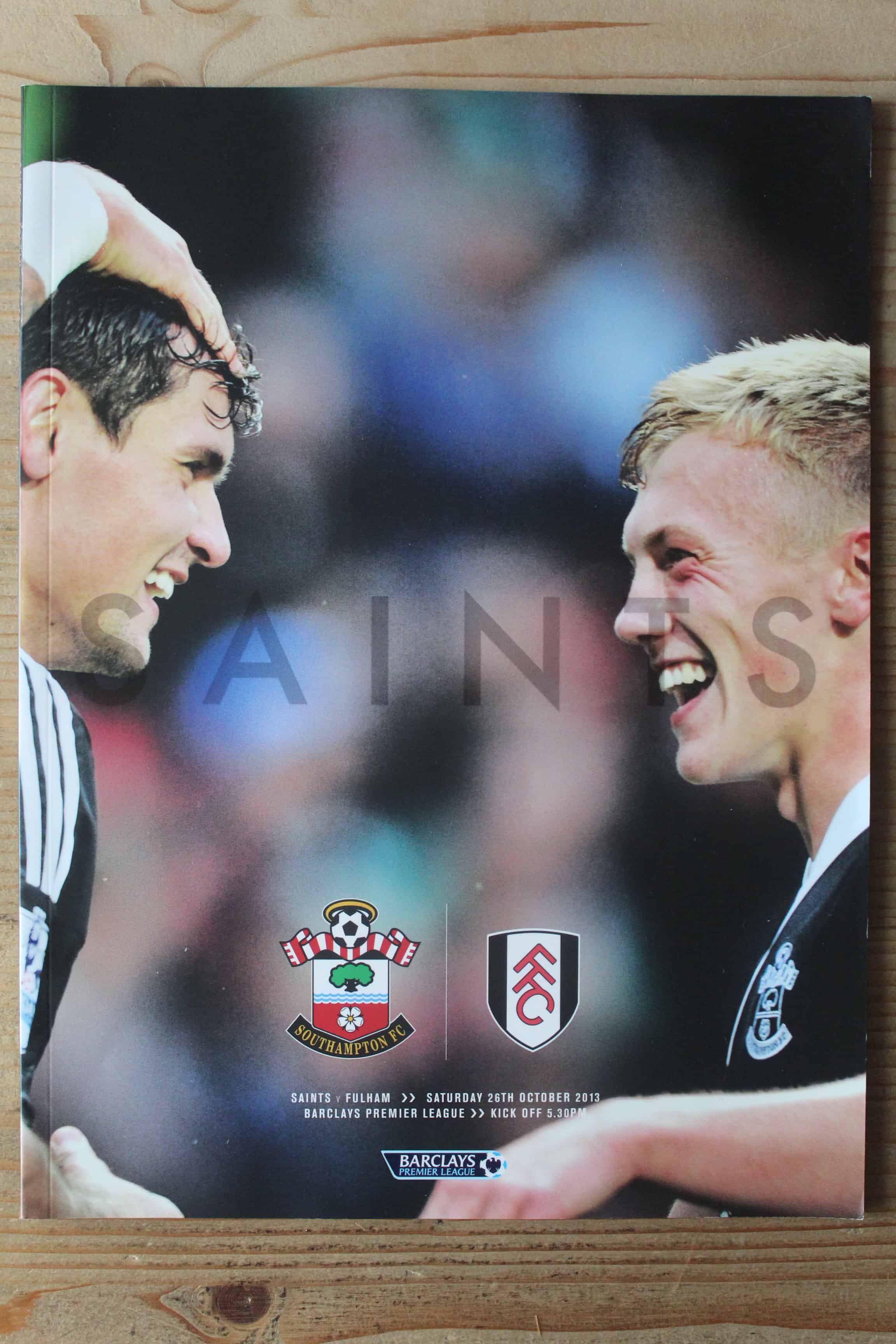 Southampton FC v Fulham FC