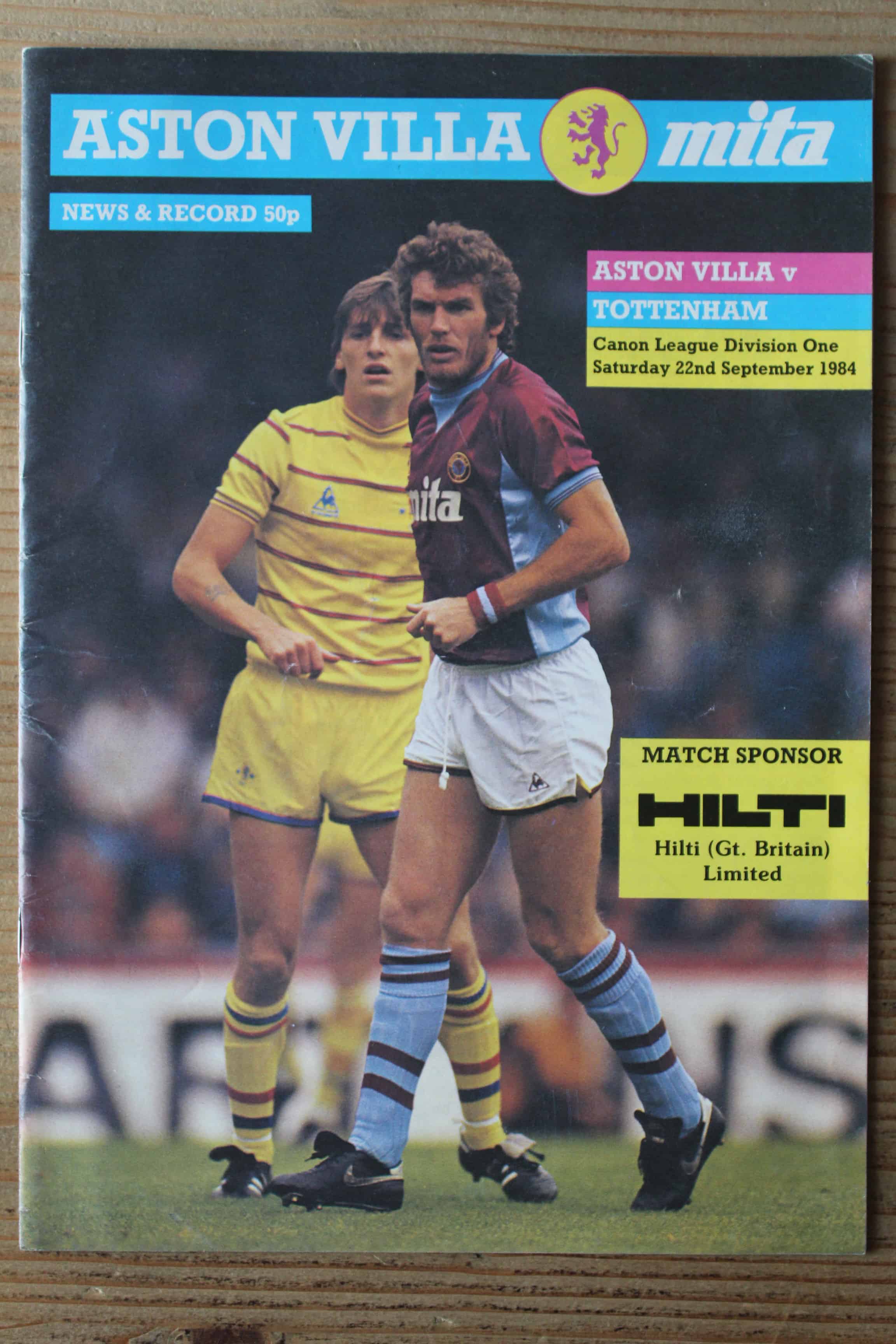 Aston Villa FC v Tottenham Hotspur FC