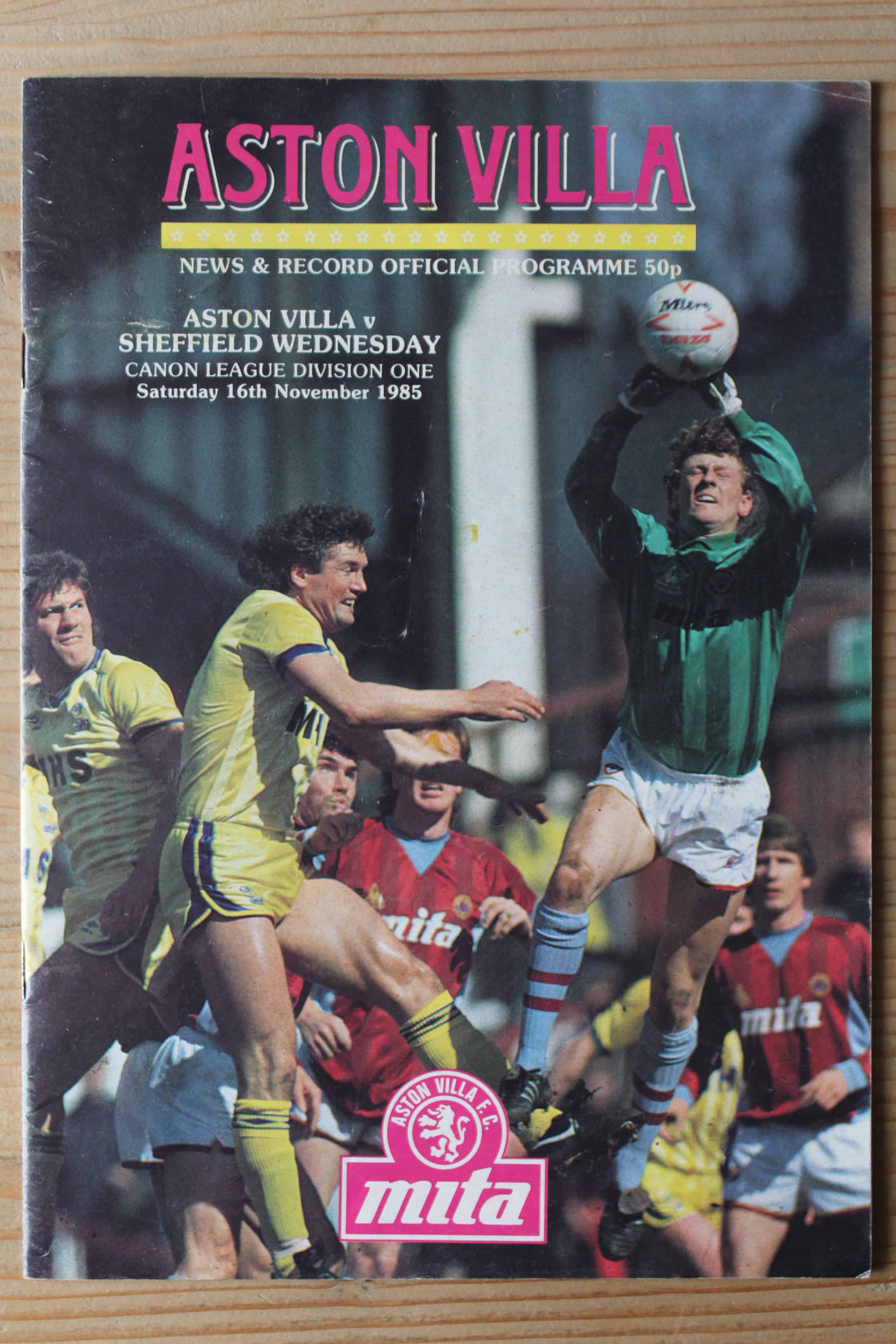 Aston Villa FC v Sheffield Wednesday FC 