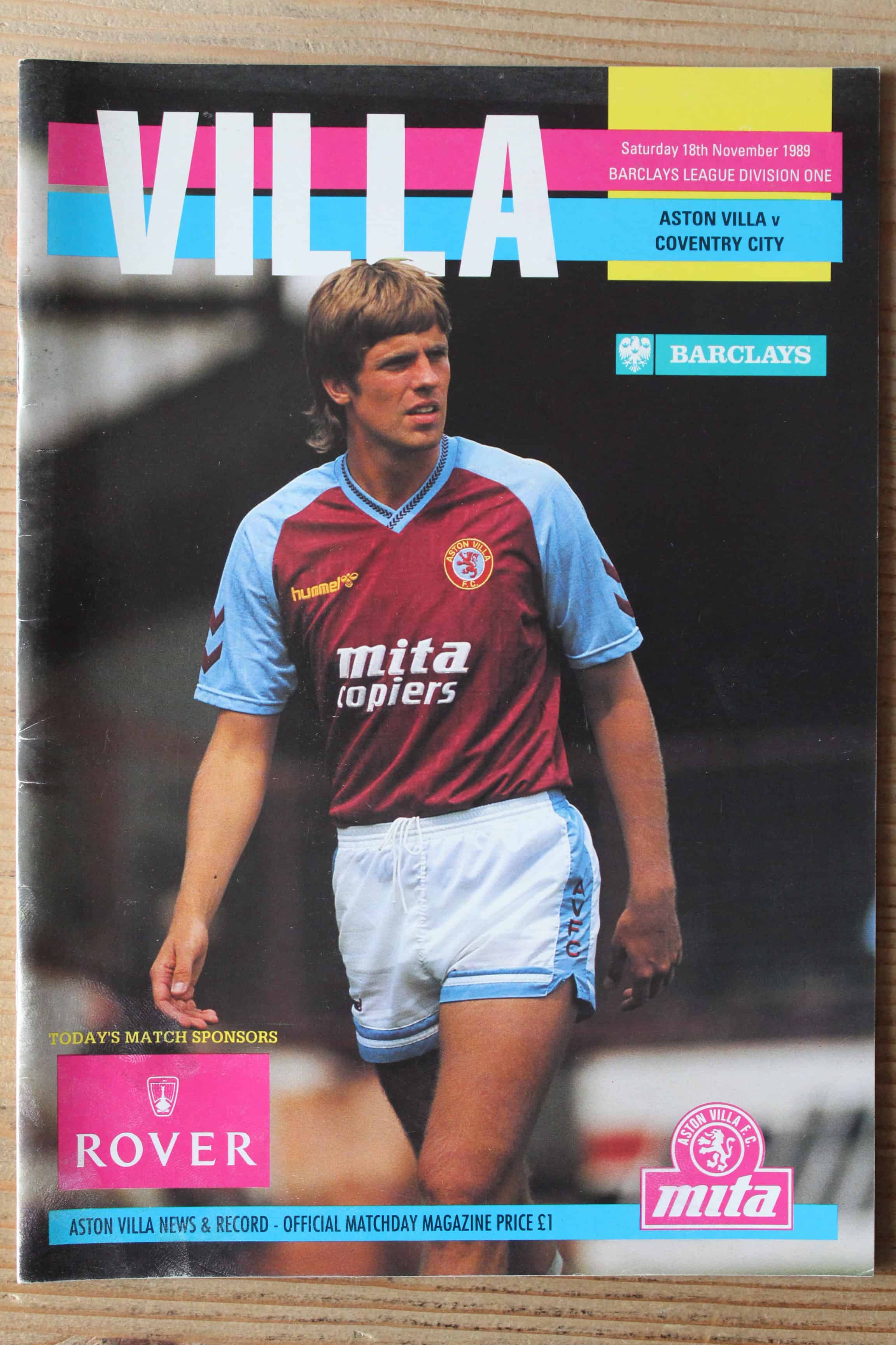 Aston Villa FC v Coventry City FC