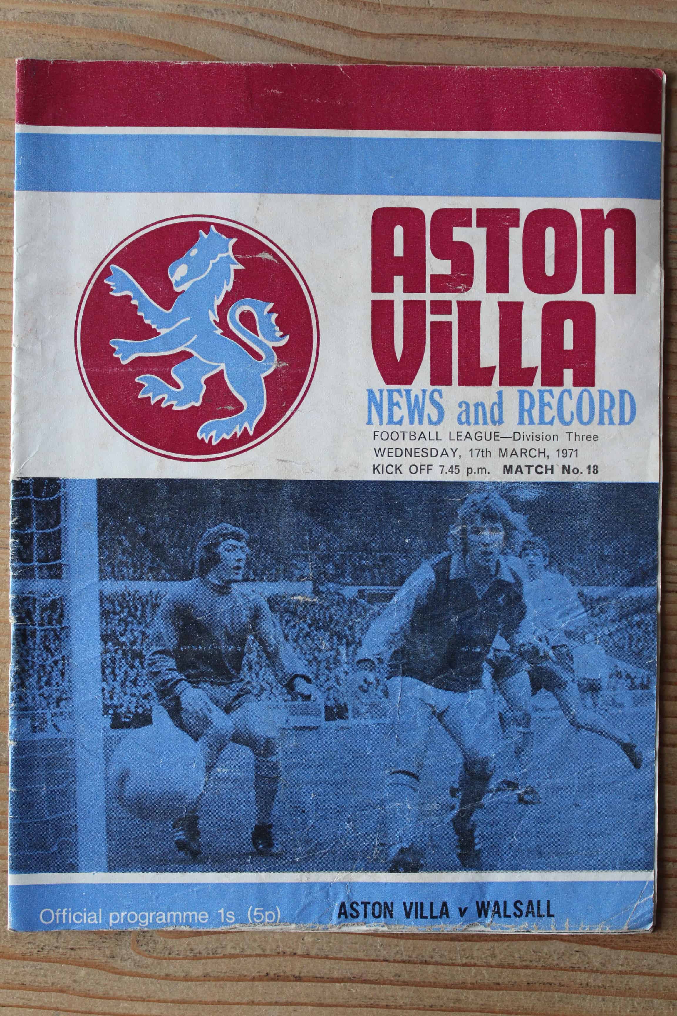 Aston Villa FC v Walsall FC