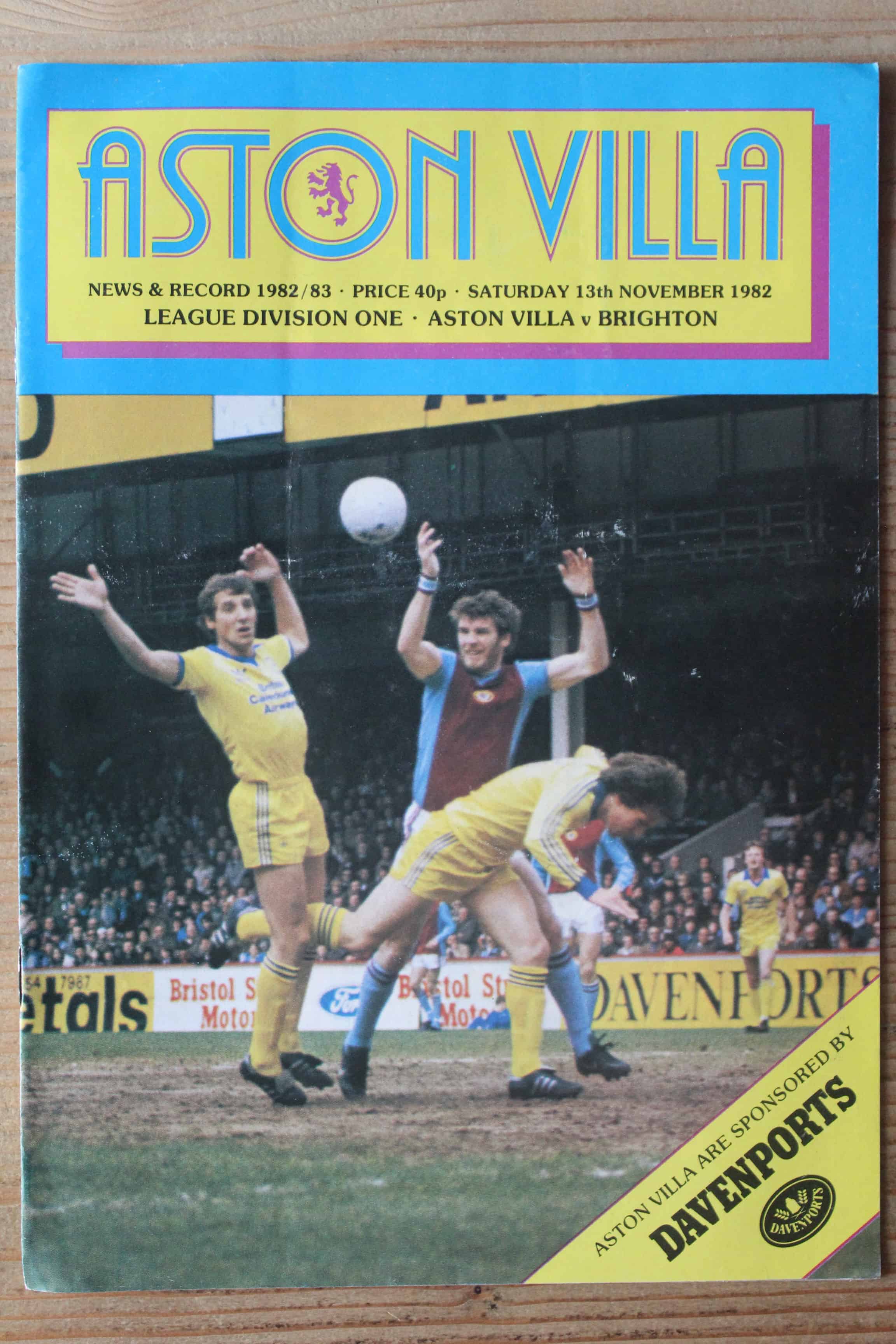 Aston Villa FC v Brighton & Hove Albion FC