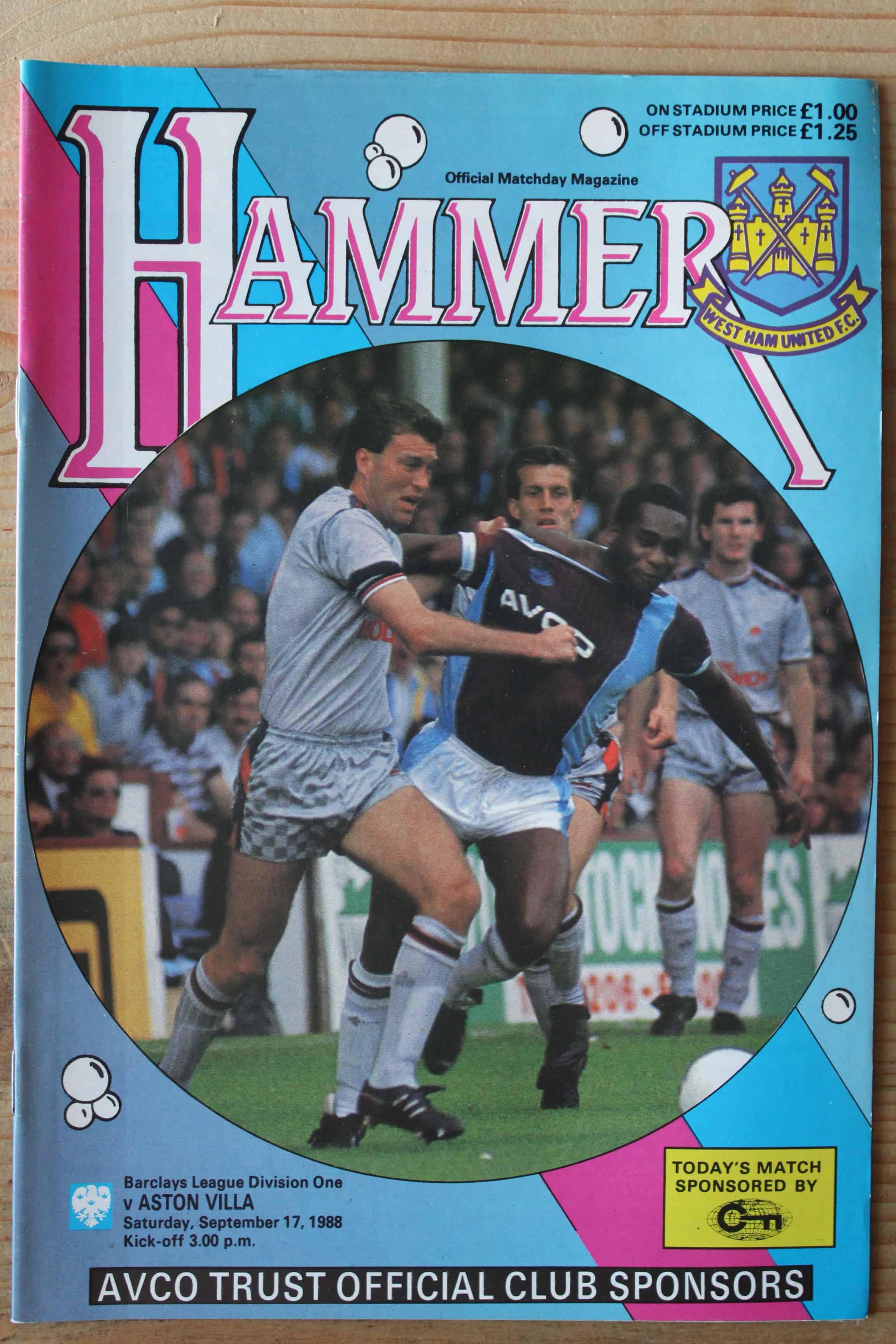 West Ham United FC v Aston Villa FC