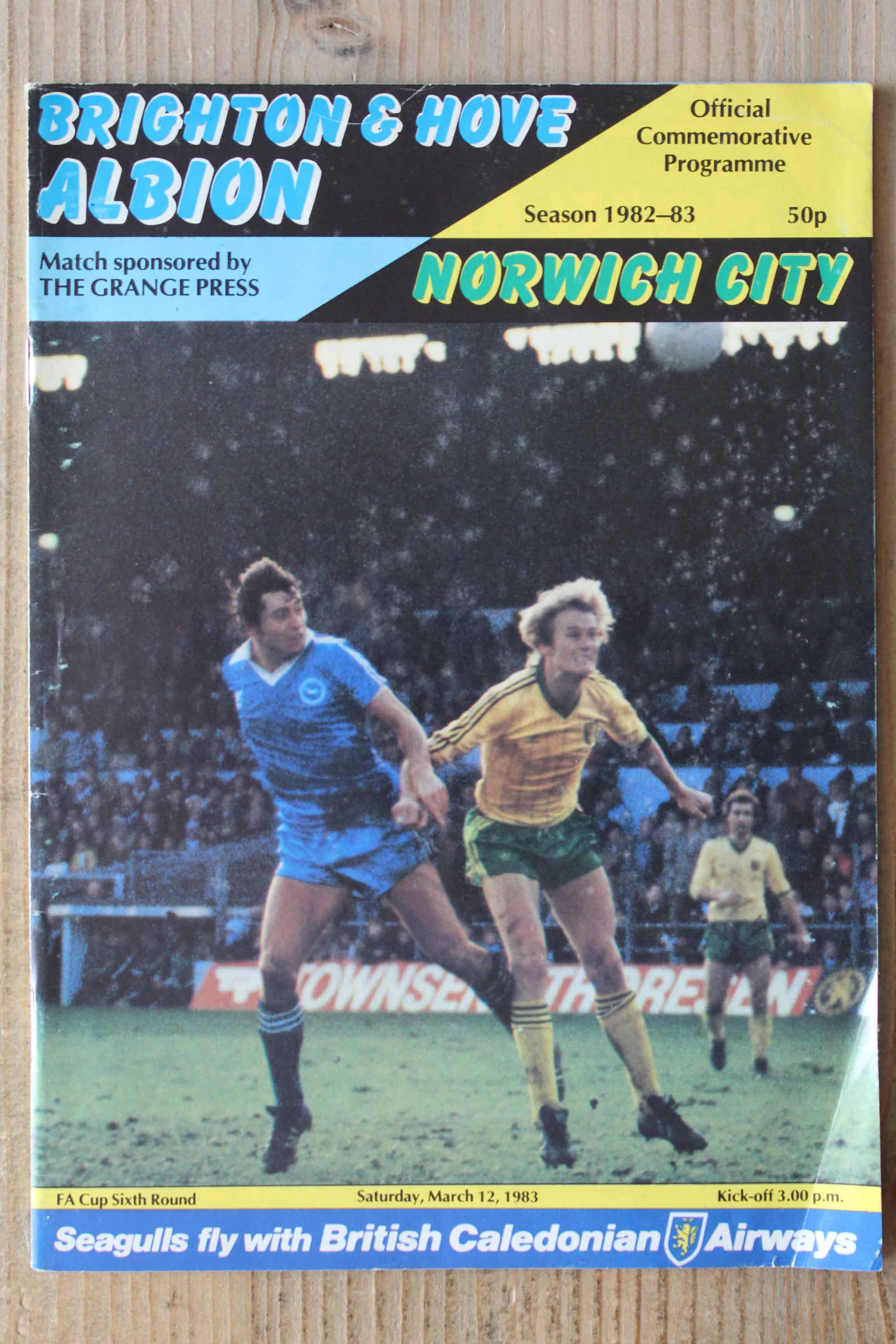 Brighton & Hove Albion FC v Norwich City FC