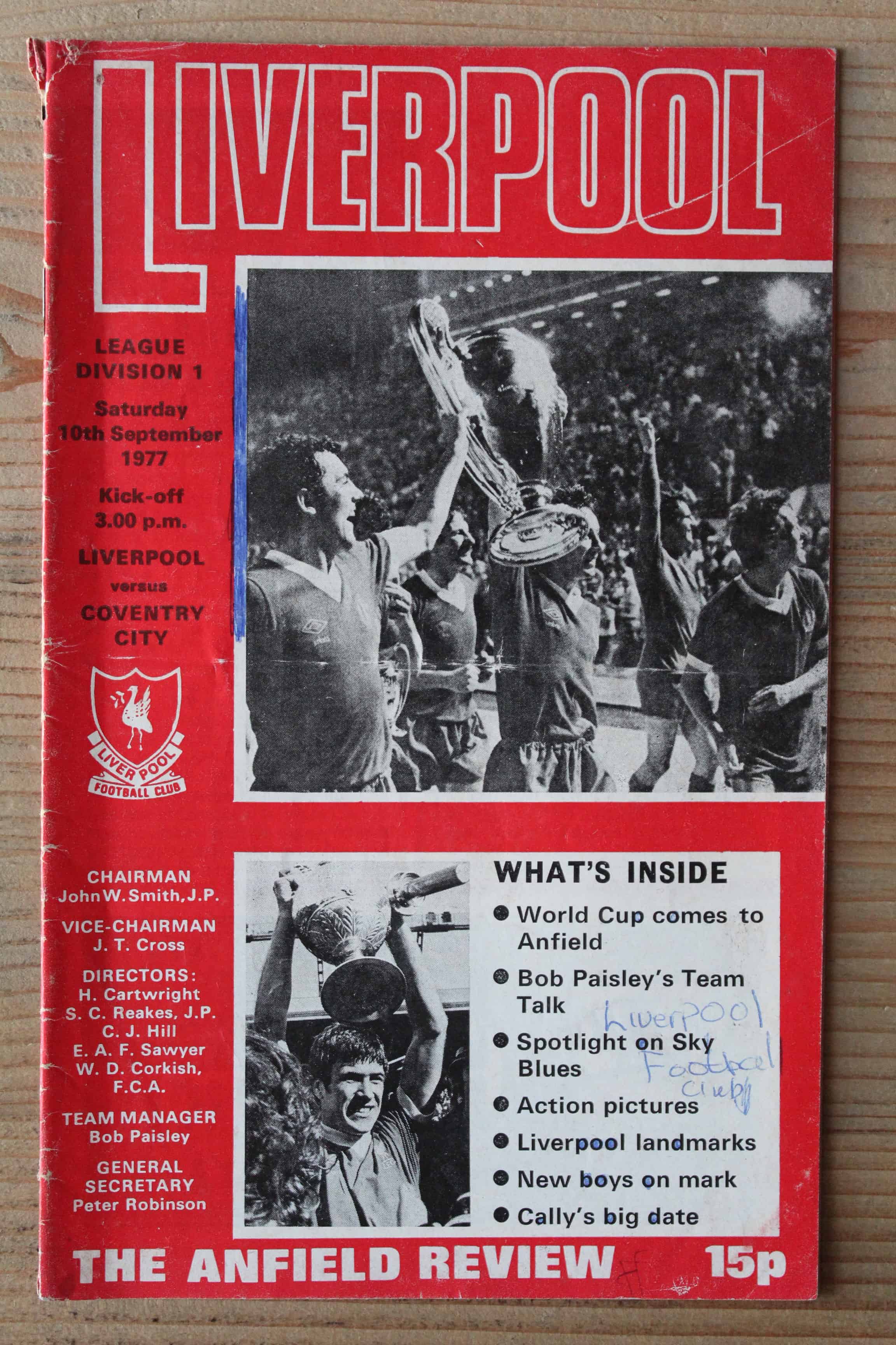 Liverpool FC v Coventry City FC