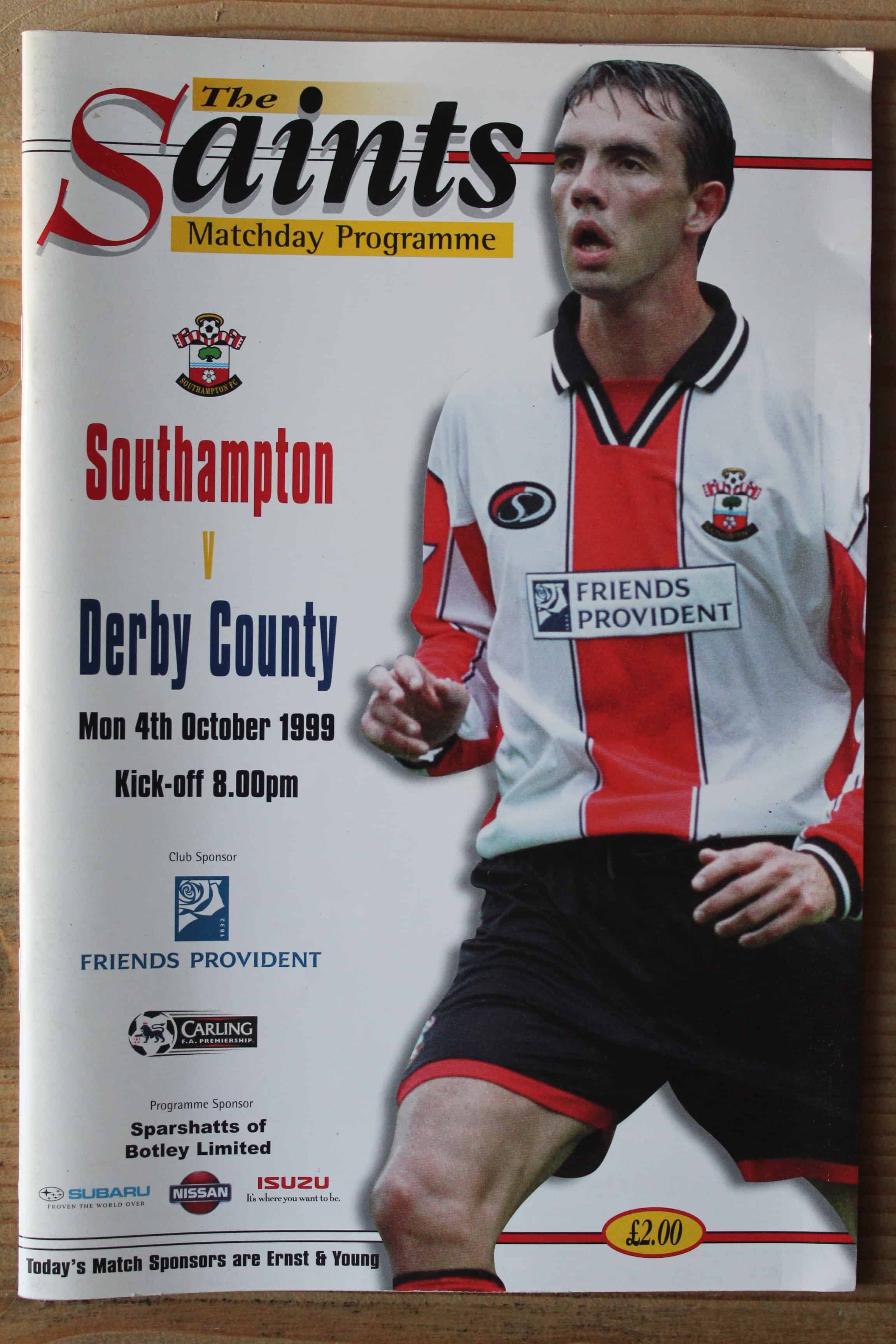 Southampton FC v Derby County FC