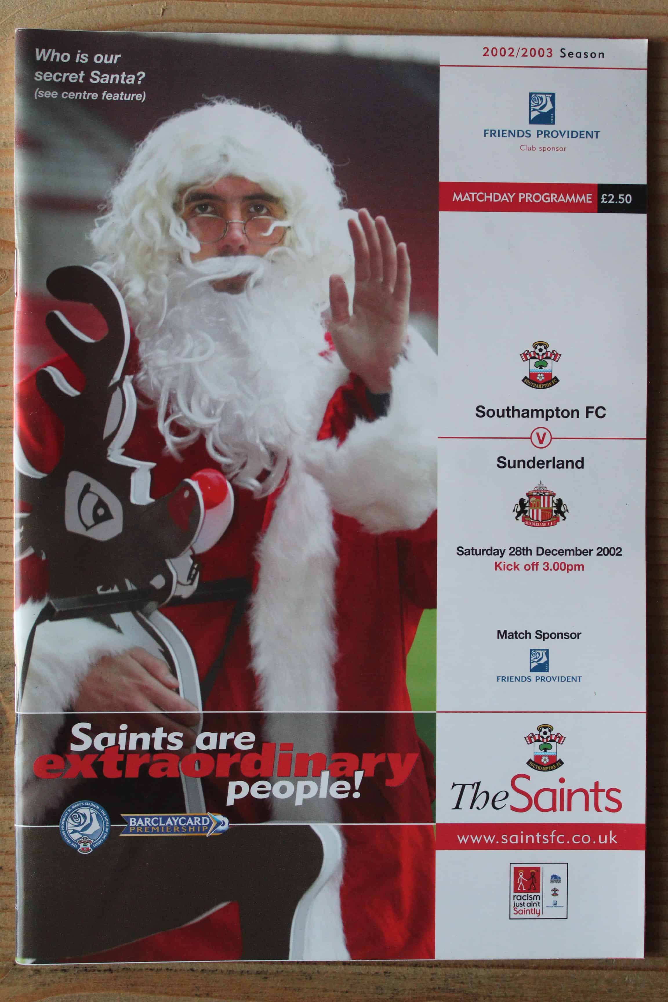 Southampton FC v Sunderland FC