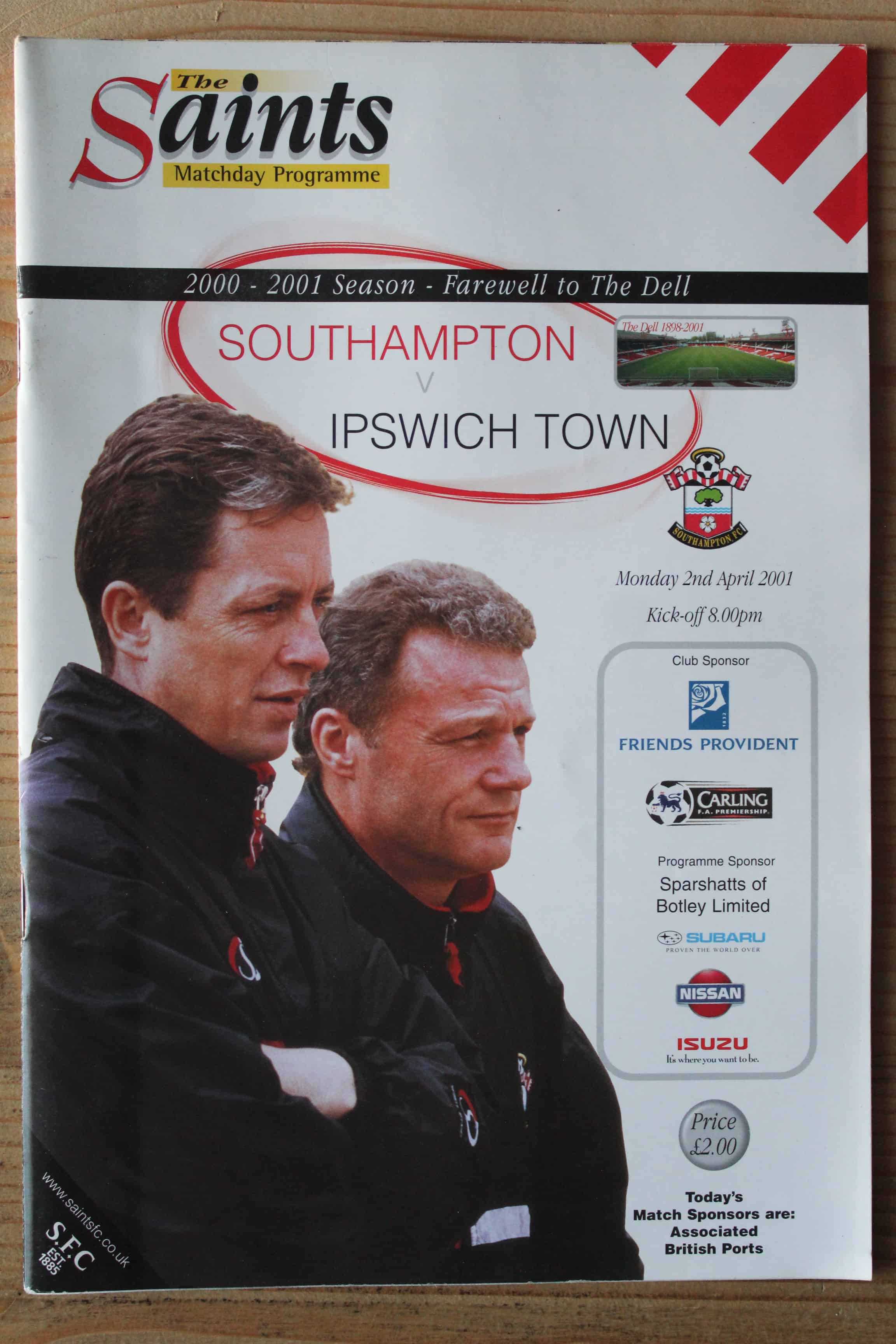 Southampton FC v Ipswich Town FC