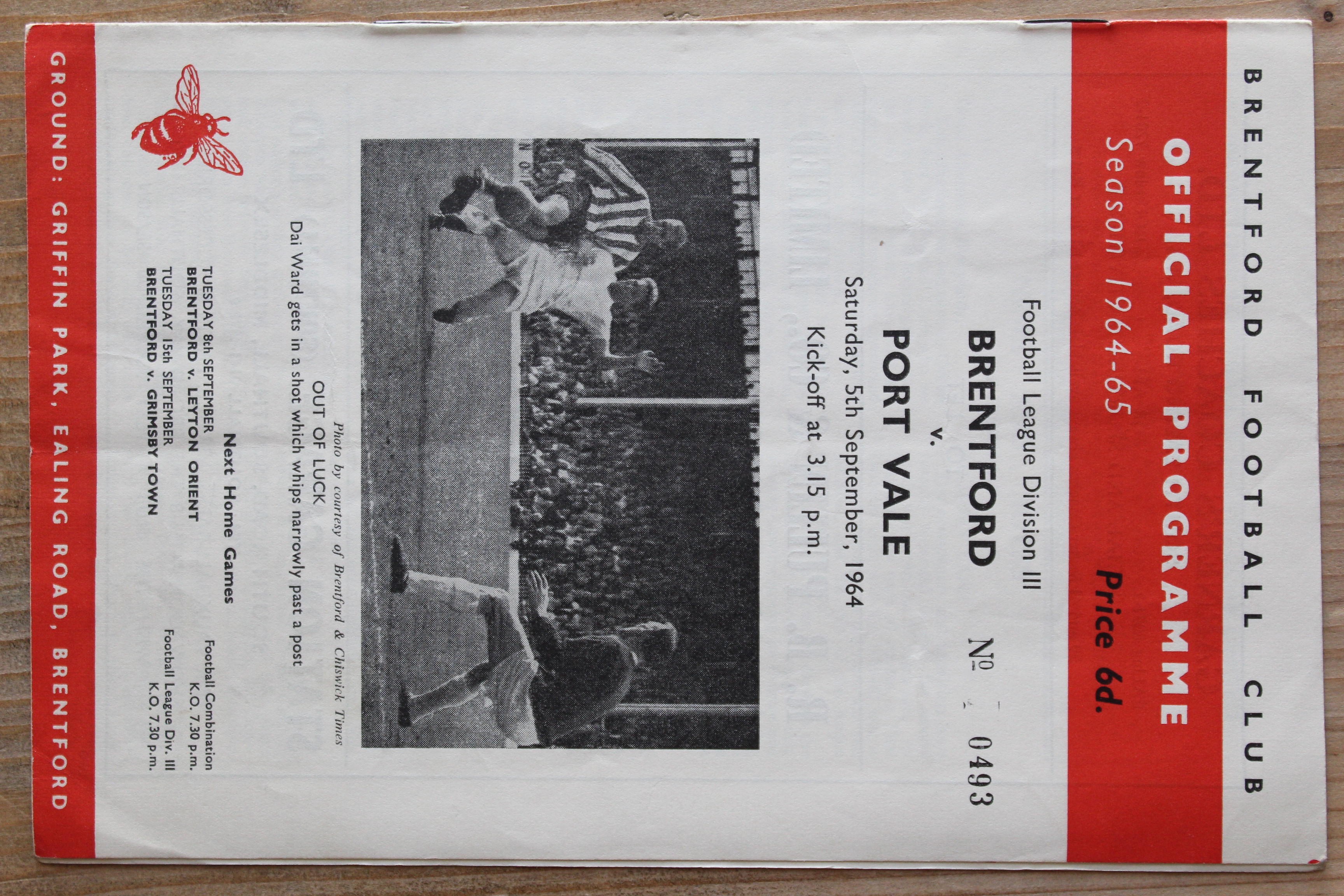 Brentford FC v Port Vale FC