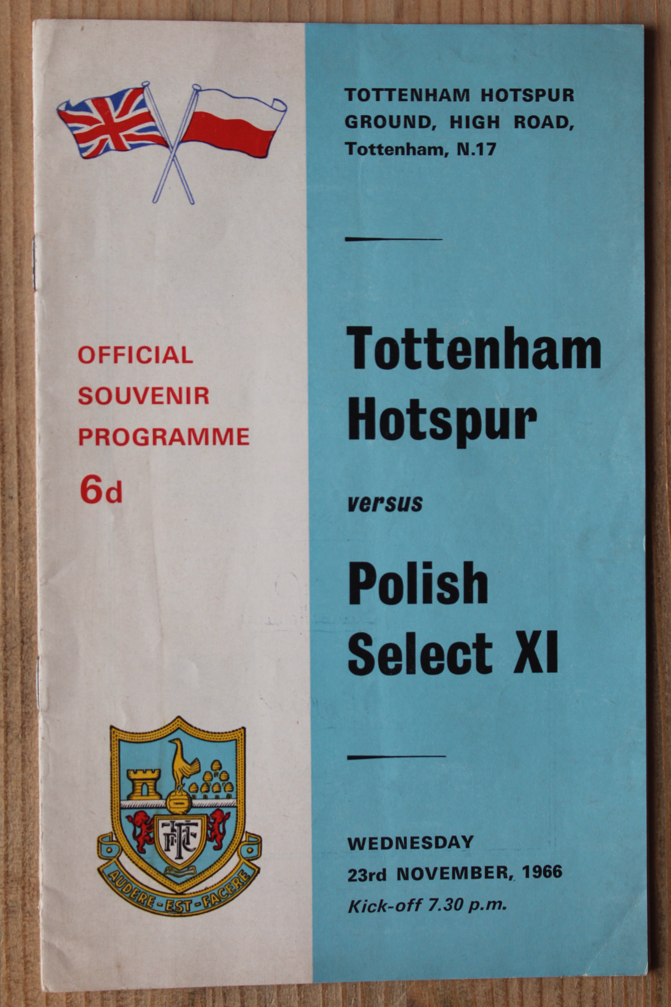 Tottenham Hotspur FC v Poland