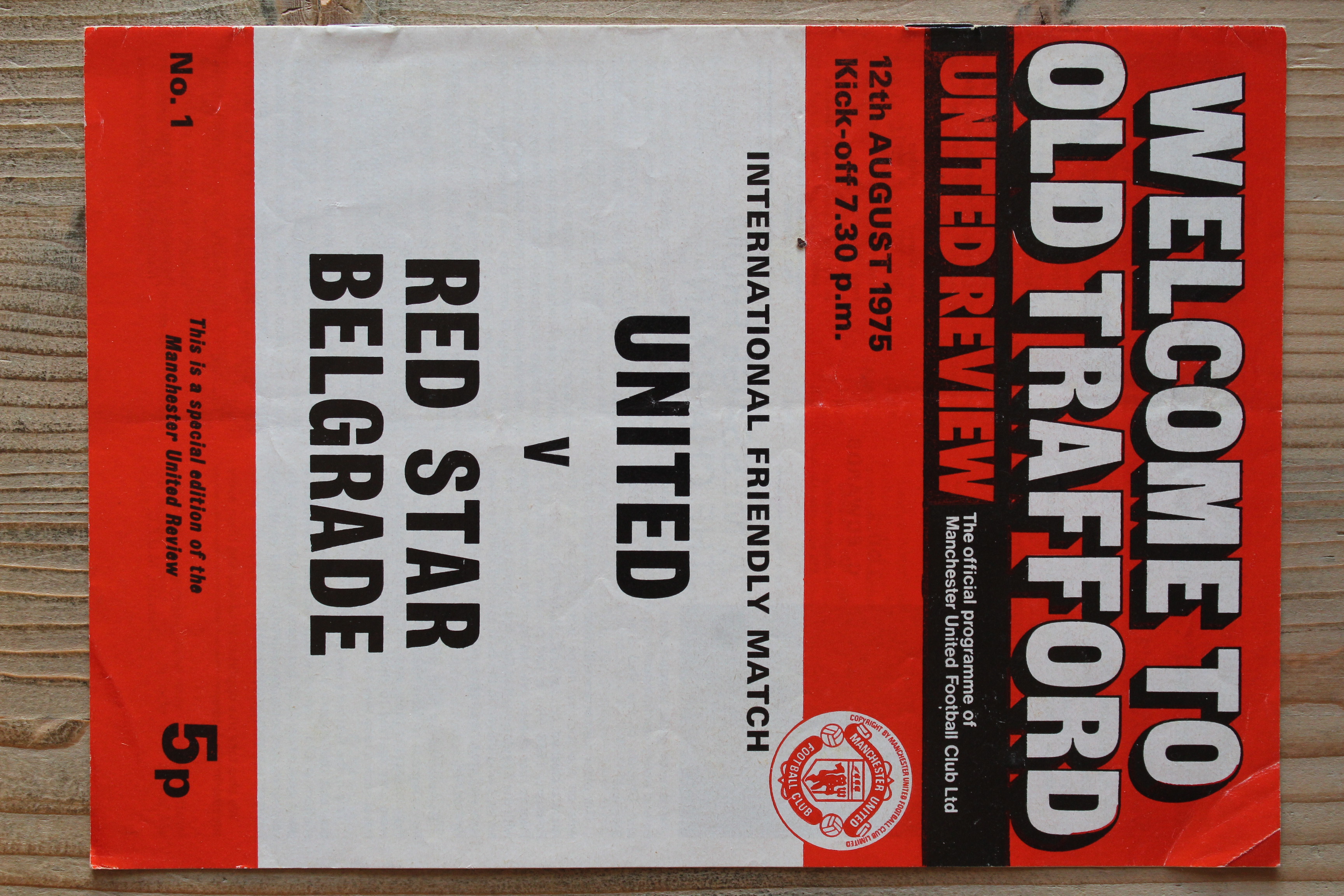 Manchester United FC v Red Star Belgrade