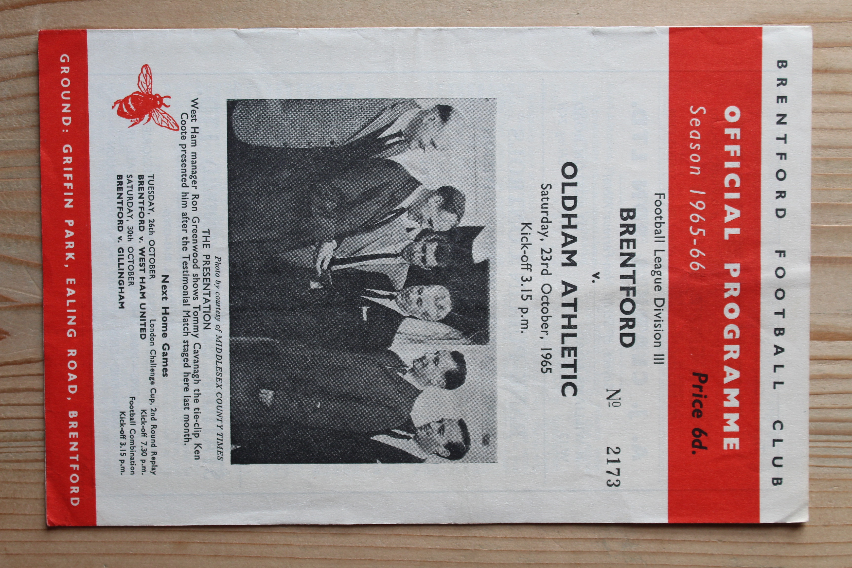 Brentford FC v Oldham Athletic FC