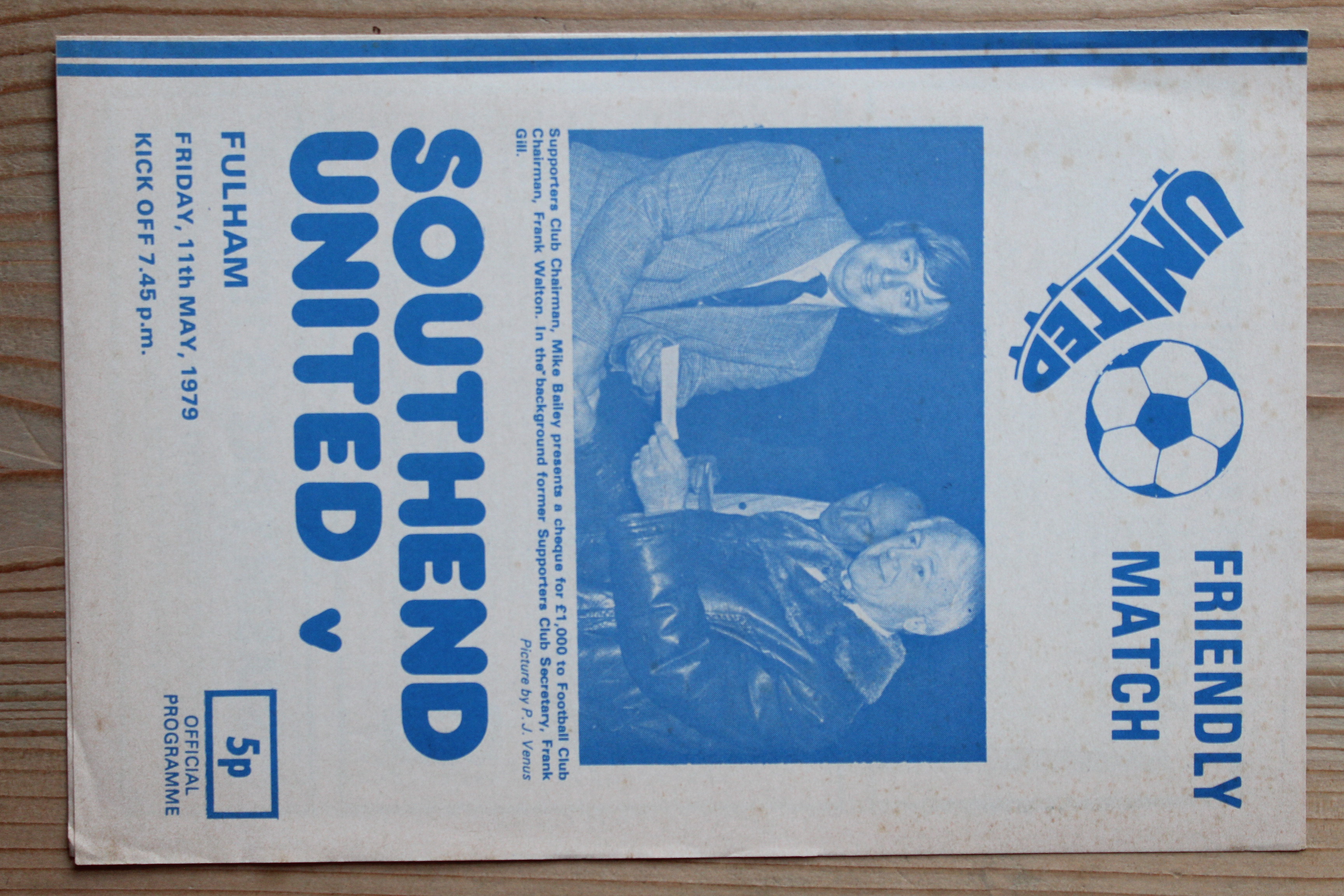 Southend United FC v Fulham FC
