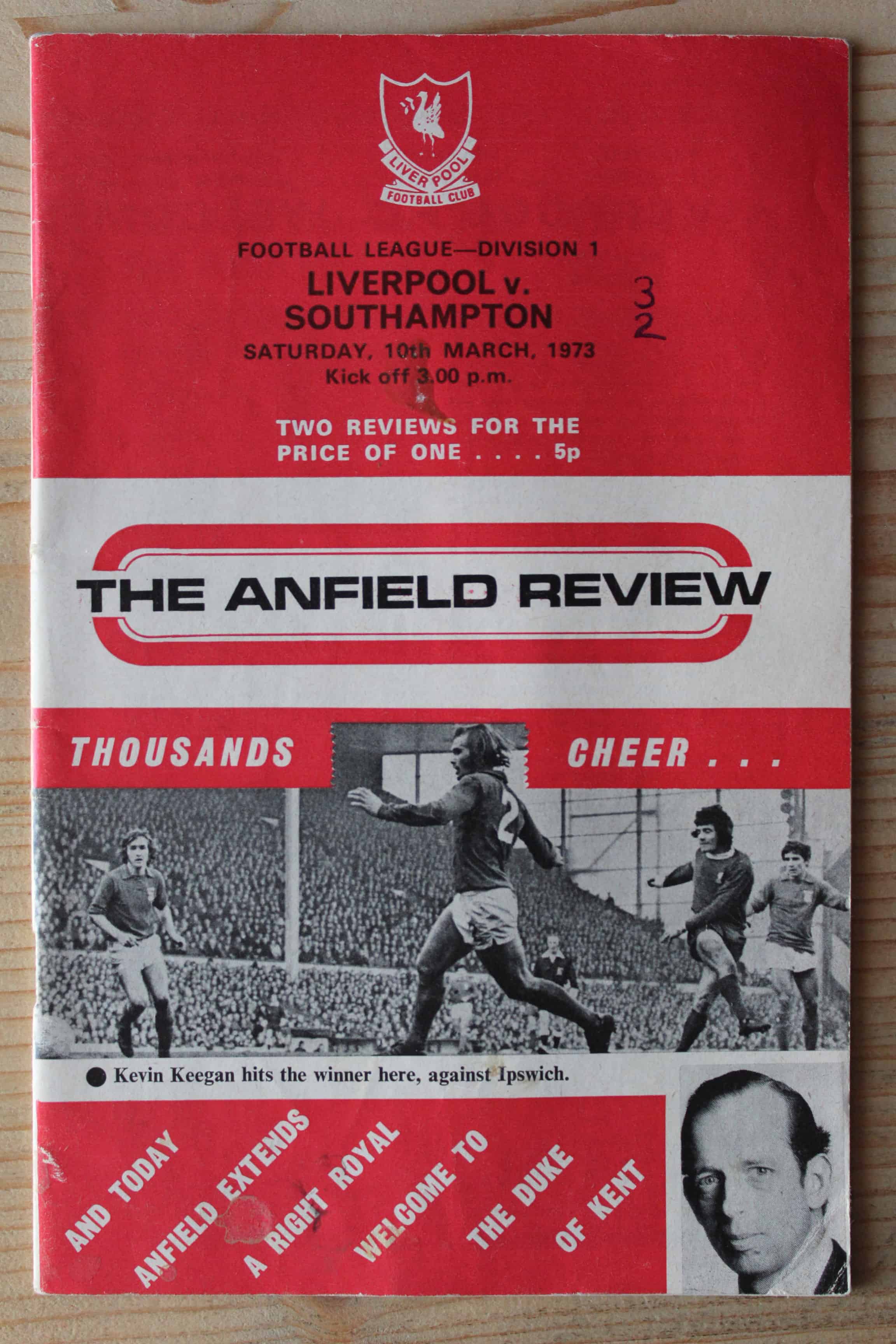 Liverpool FC v Southampton FC