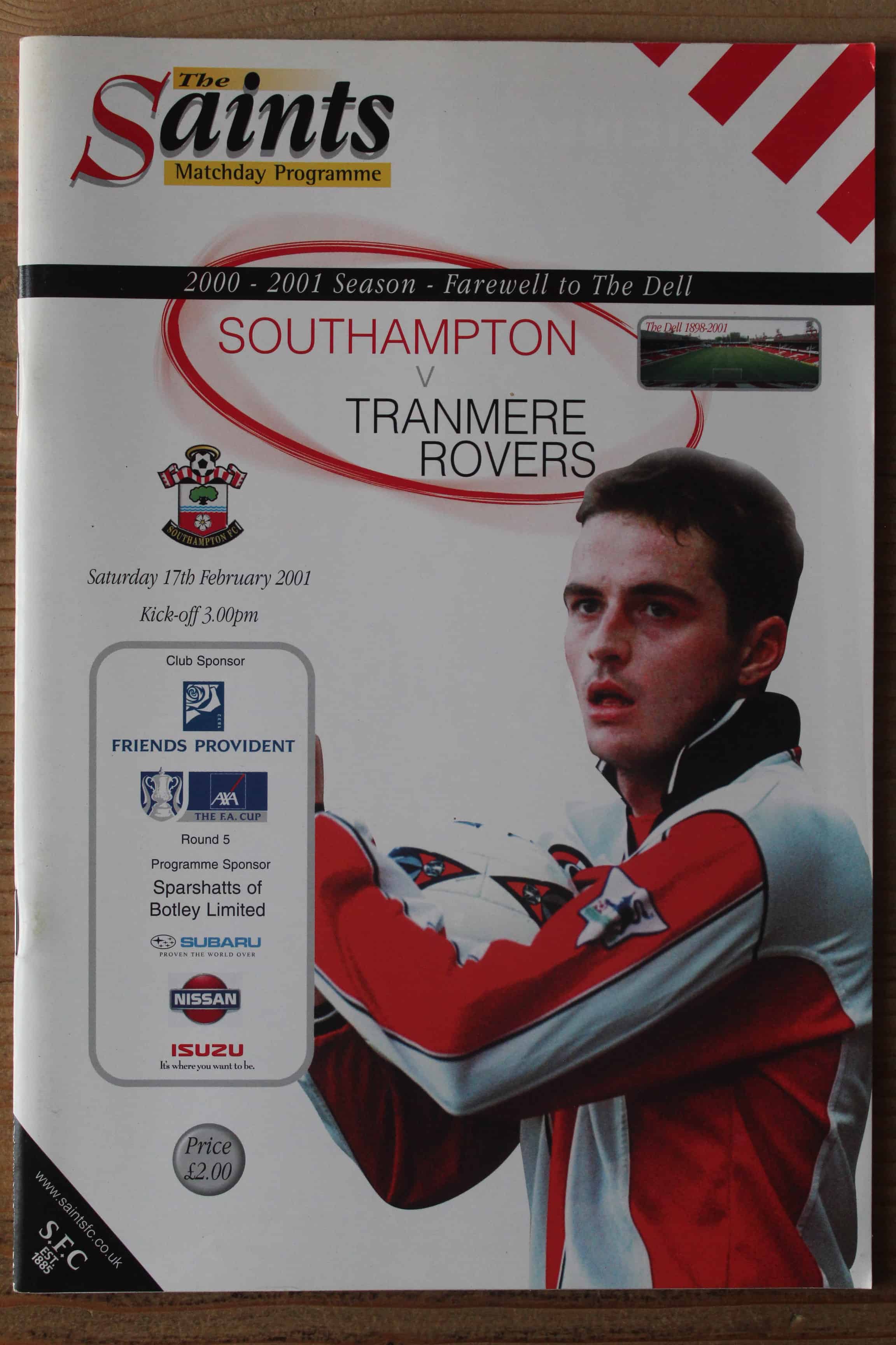 Southampton FC v Tranmere Rovers FC