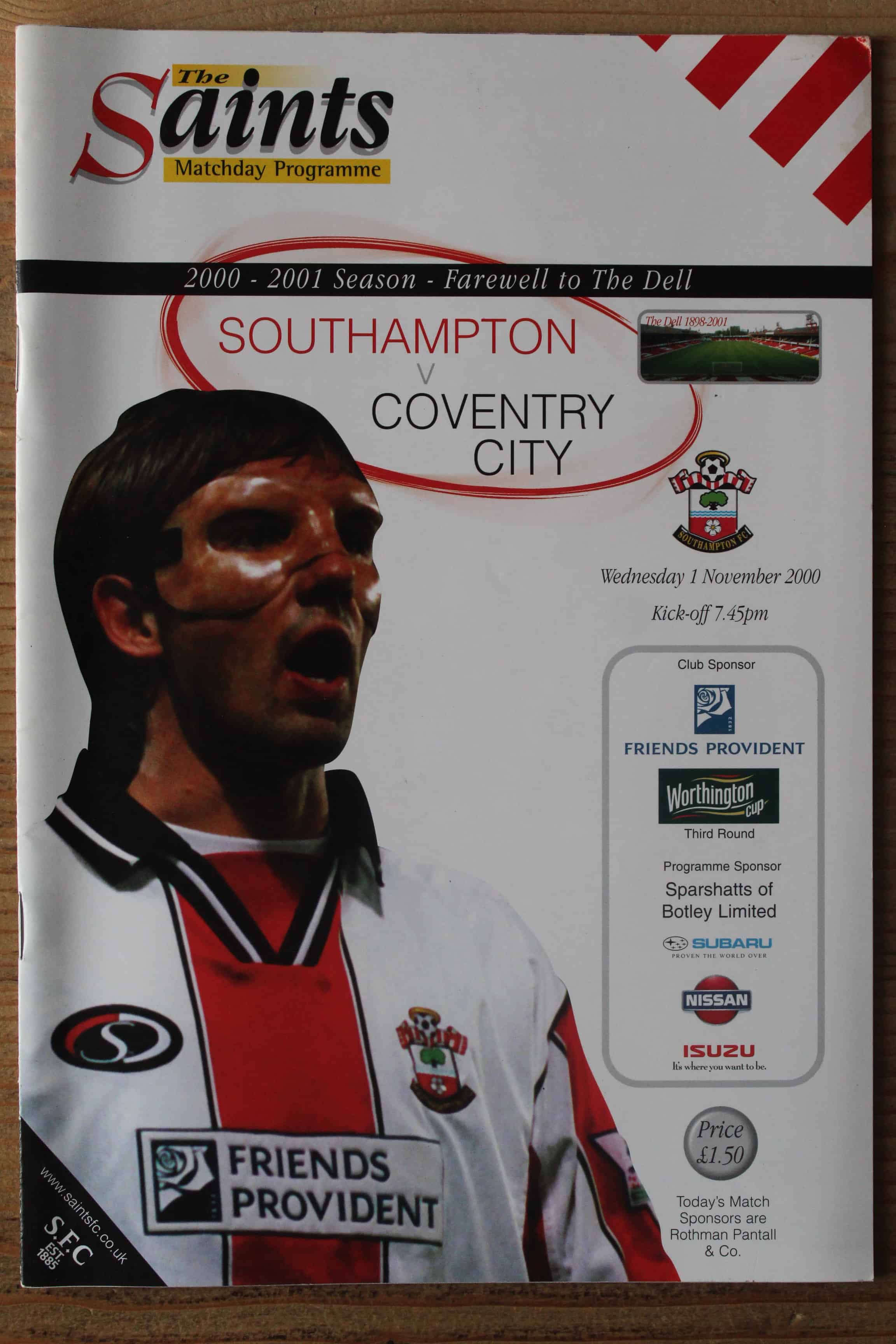 Southampton FC v Coventry City FC