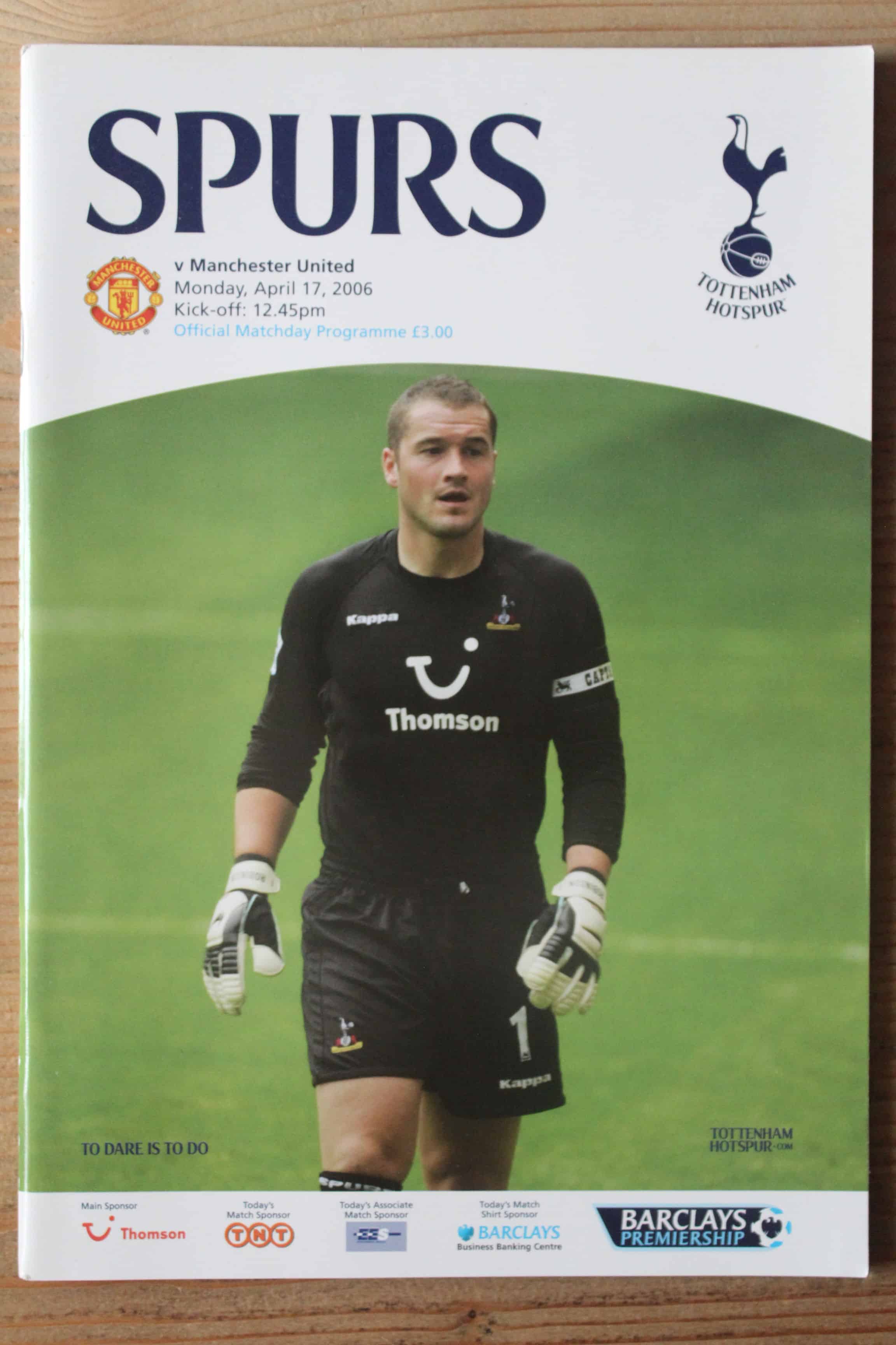 Tottenham Hotspur FC v Manchester United FC