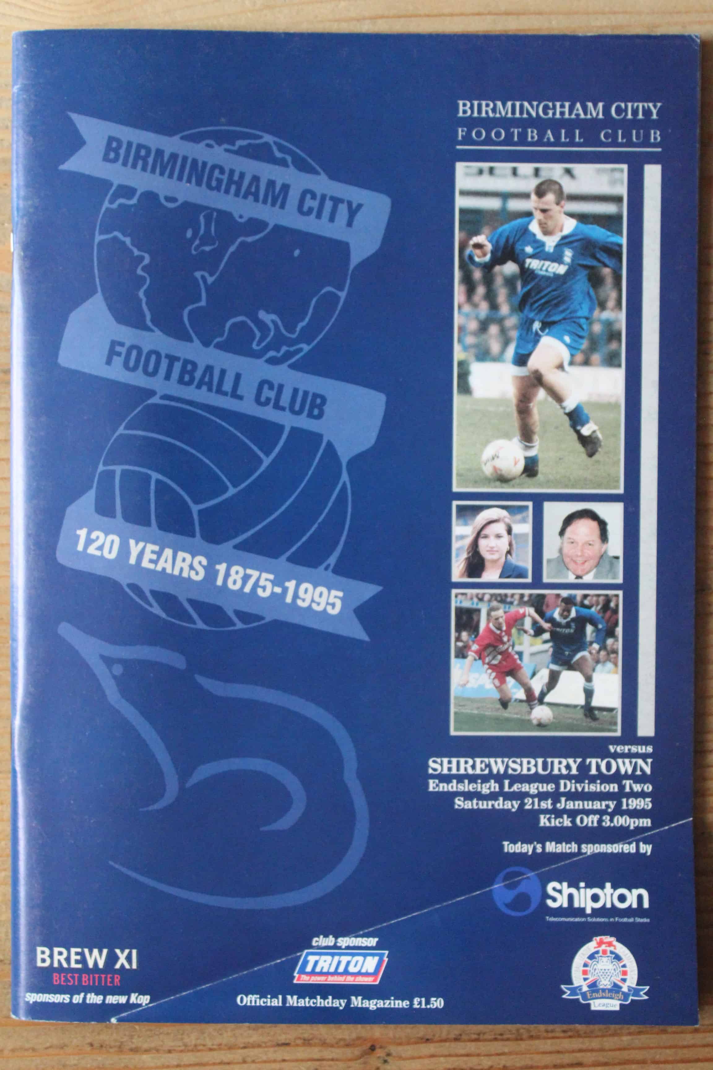 Birmingham City FC v Shrewsbury Town FC