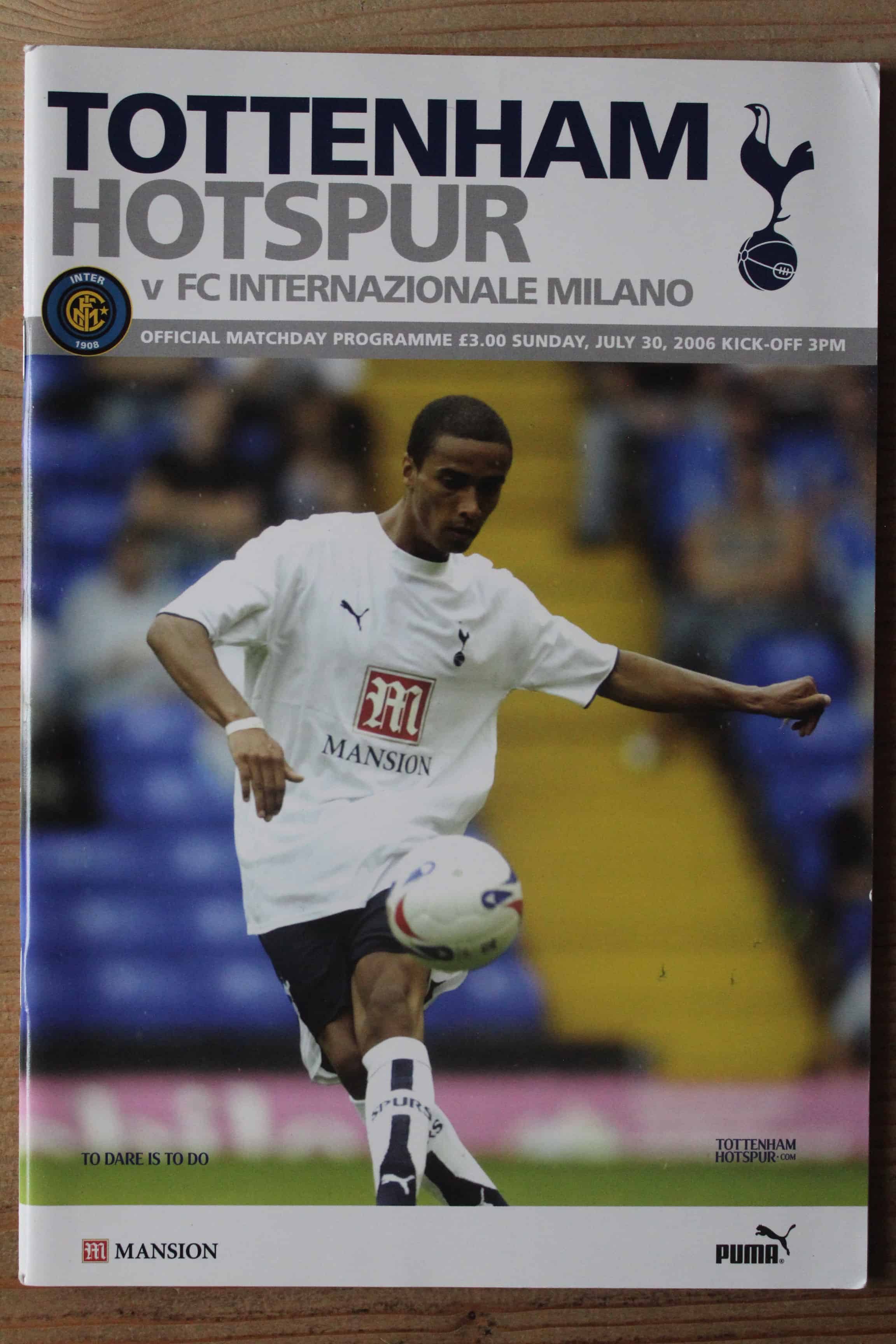 Tottenham Hotspur FC v Internazionale/Inter Milan