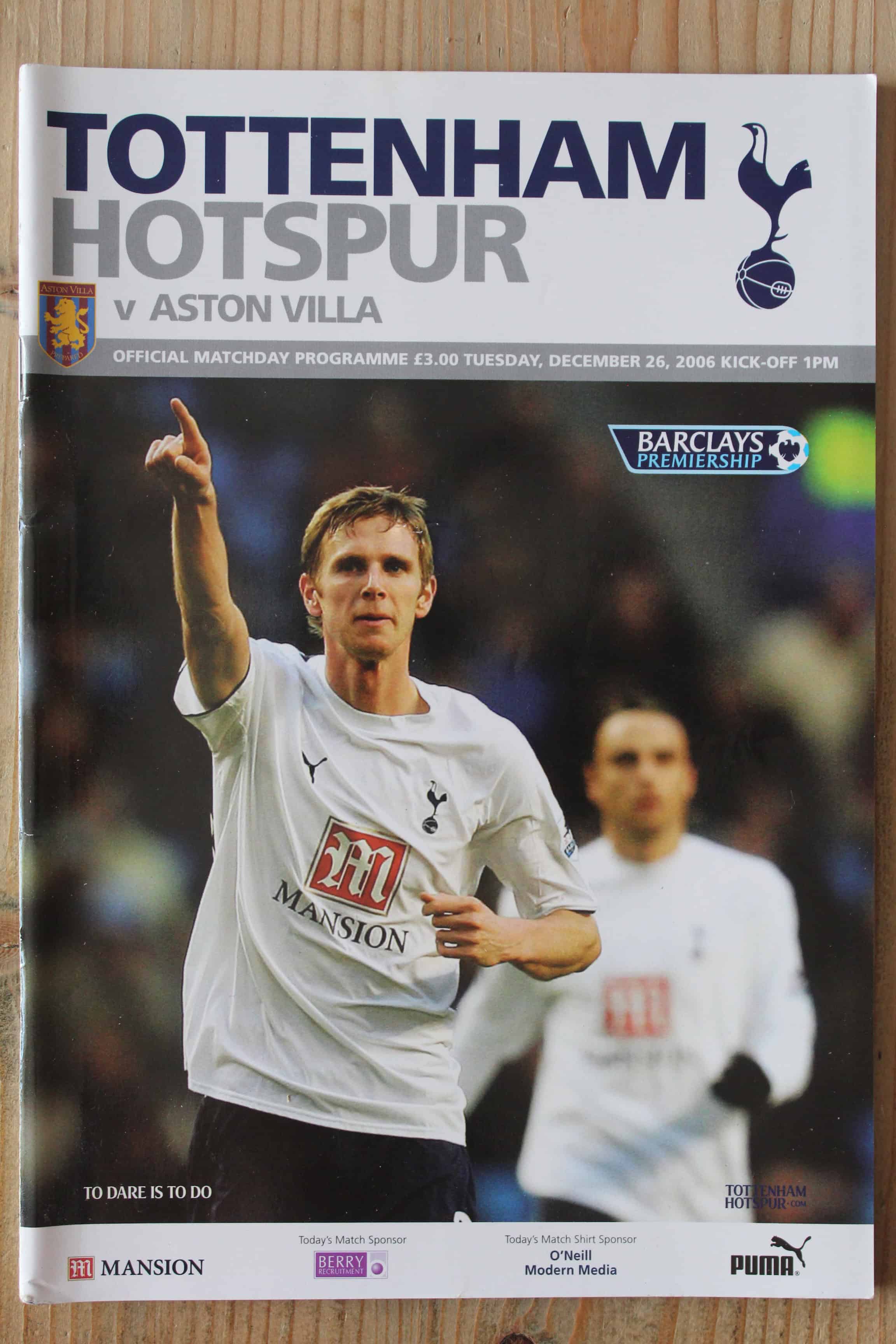 Tottenham Hotspur FC v Aston Villa FC