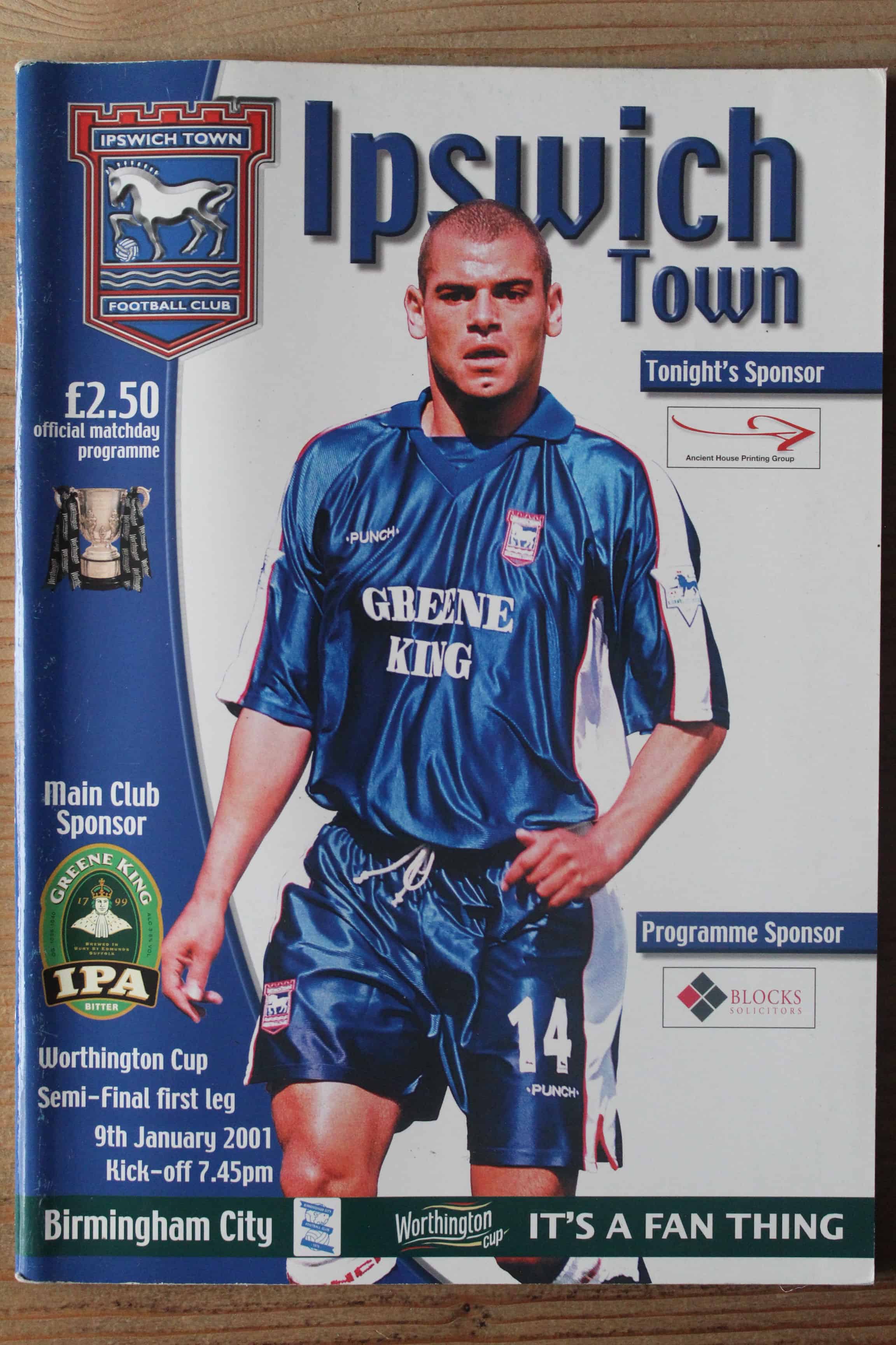 Ipswich Town FC v Birmingham City FC