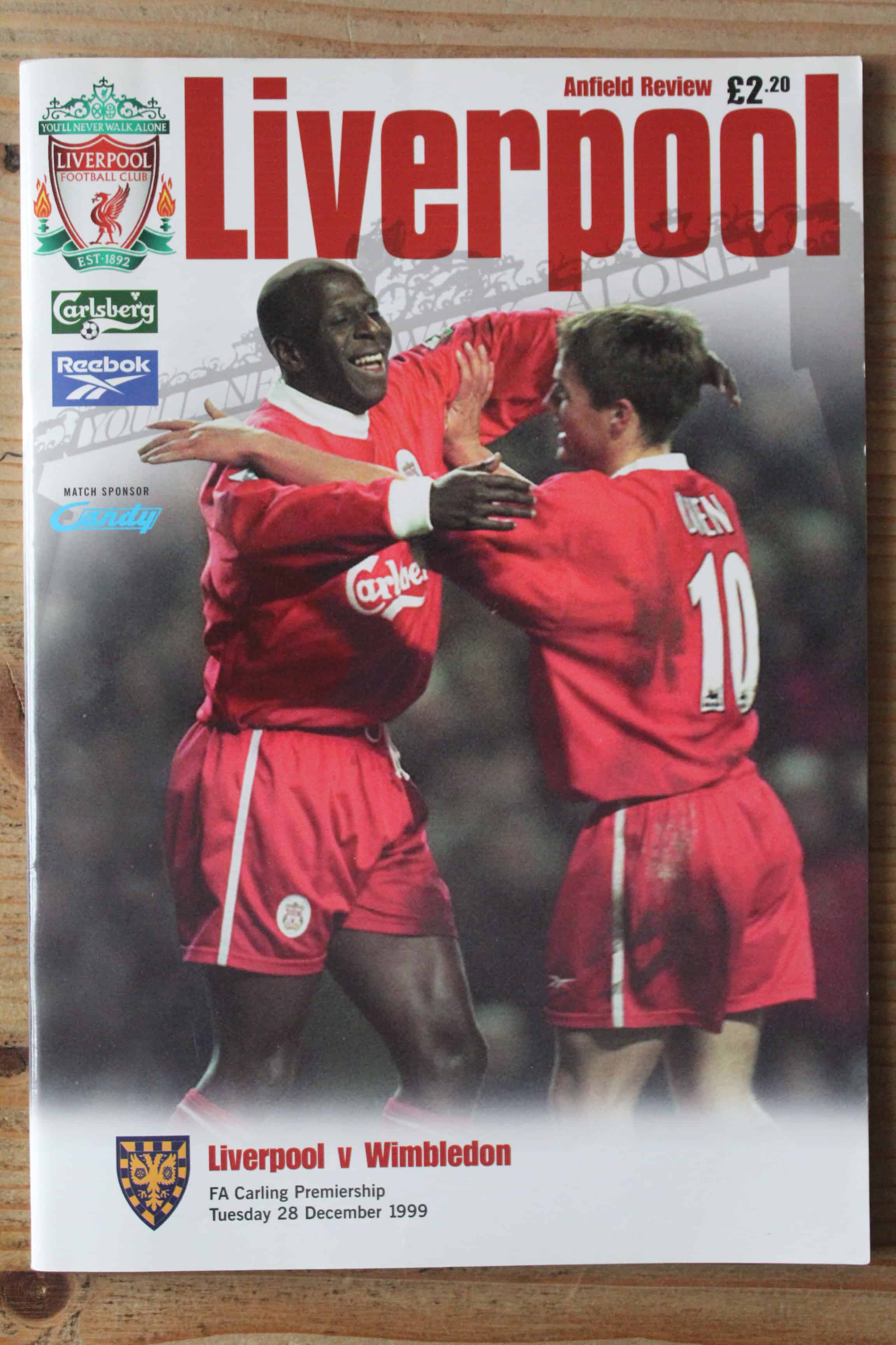 Liverpool FC v Wimbledon