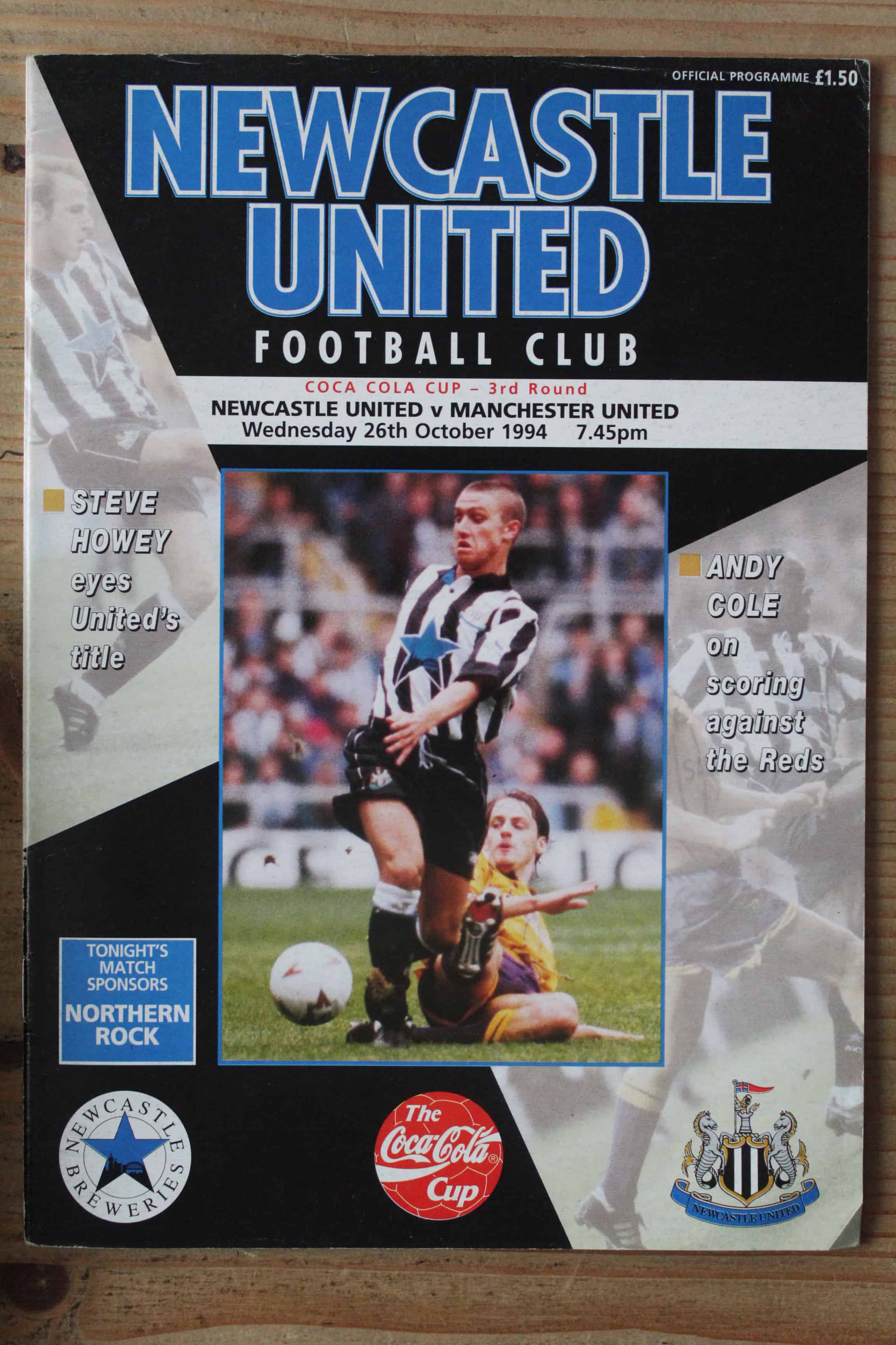 Newcastle United FC v Manchester United FC