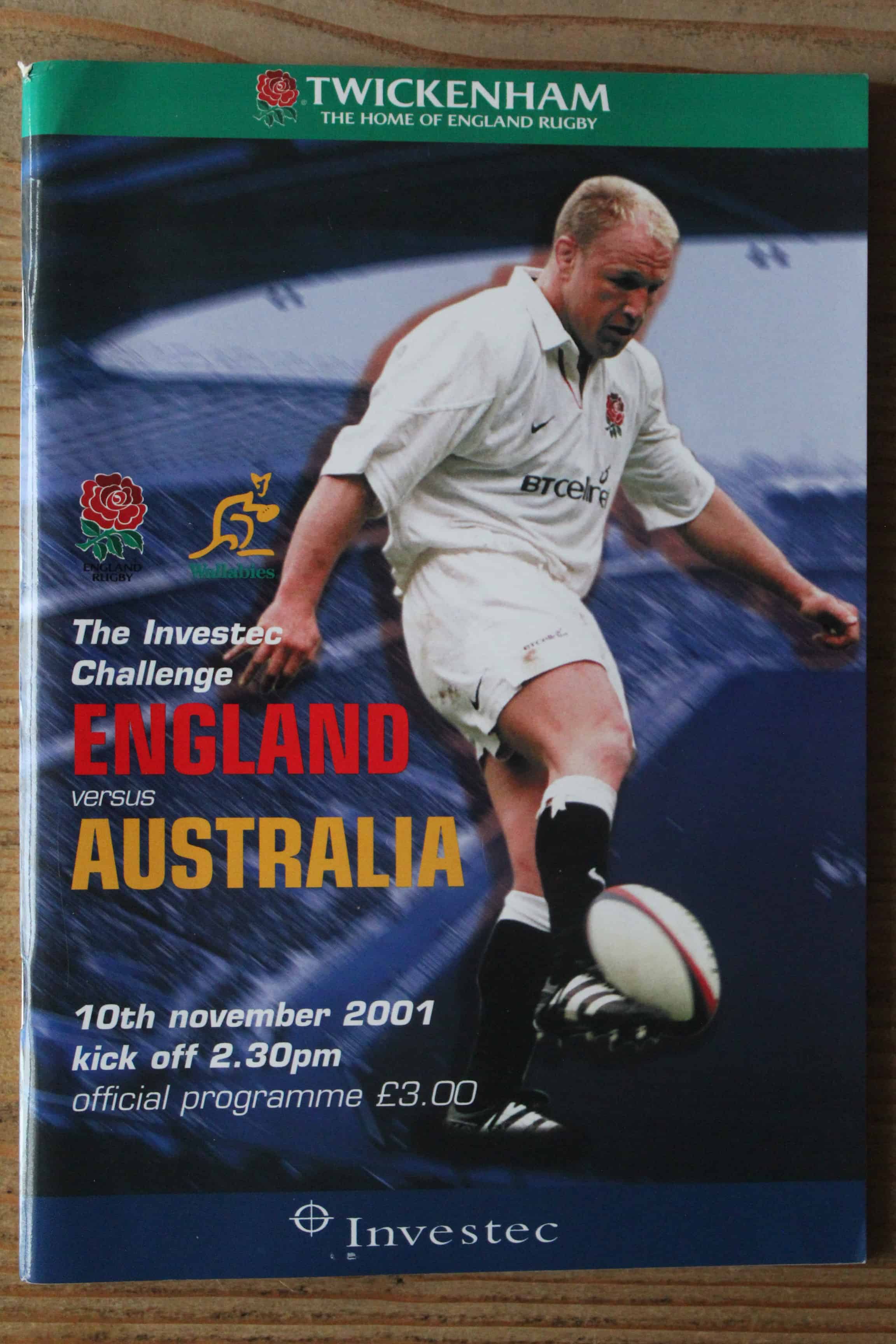 England v Australia