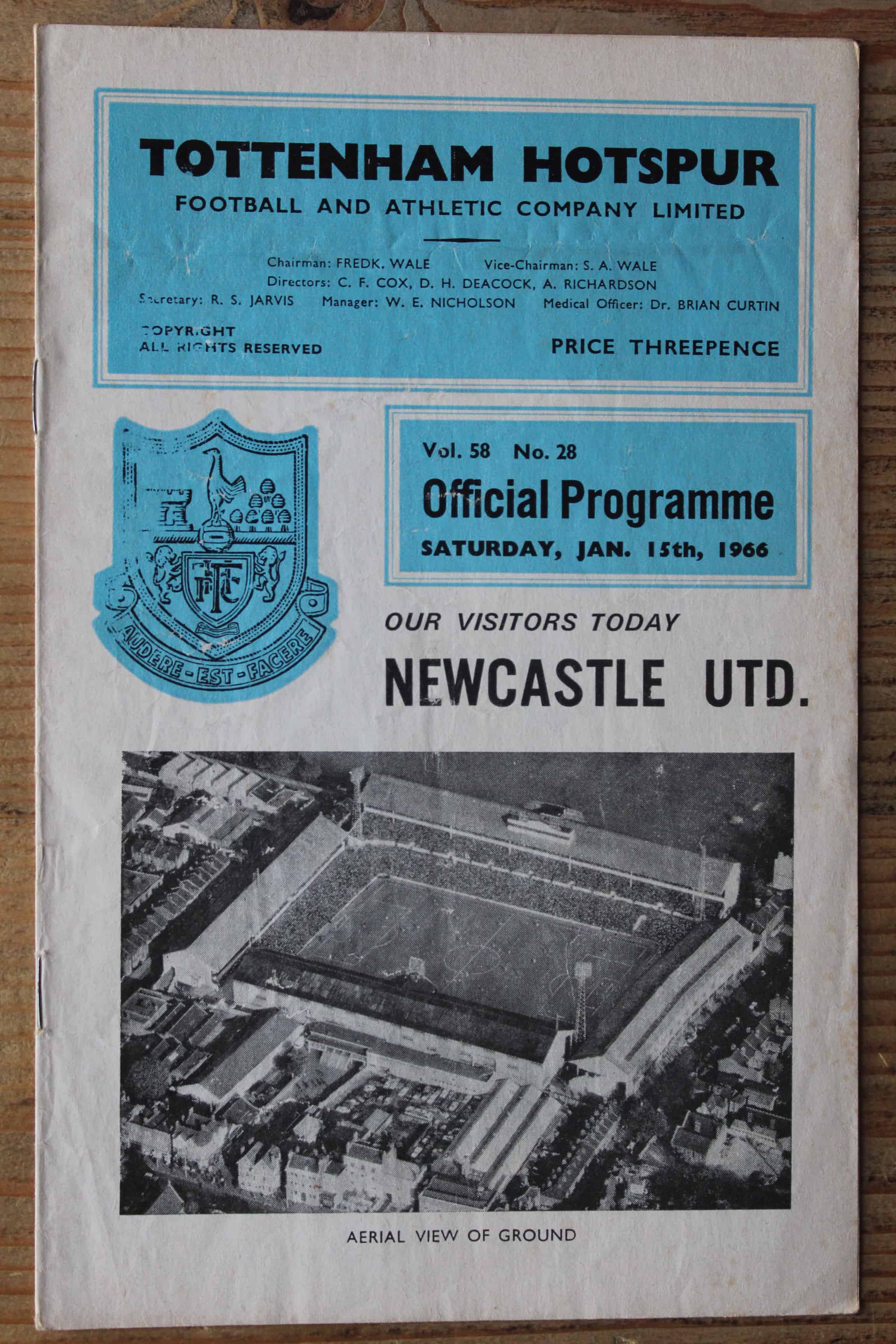 Tottenham Hotspur FC v Newcastle United FC