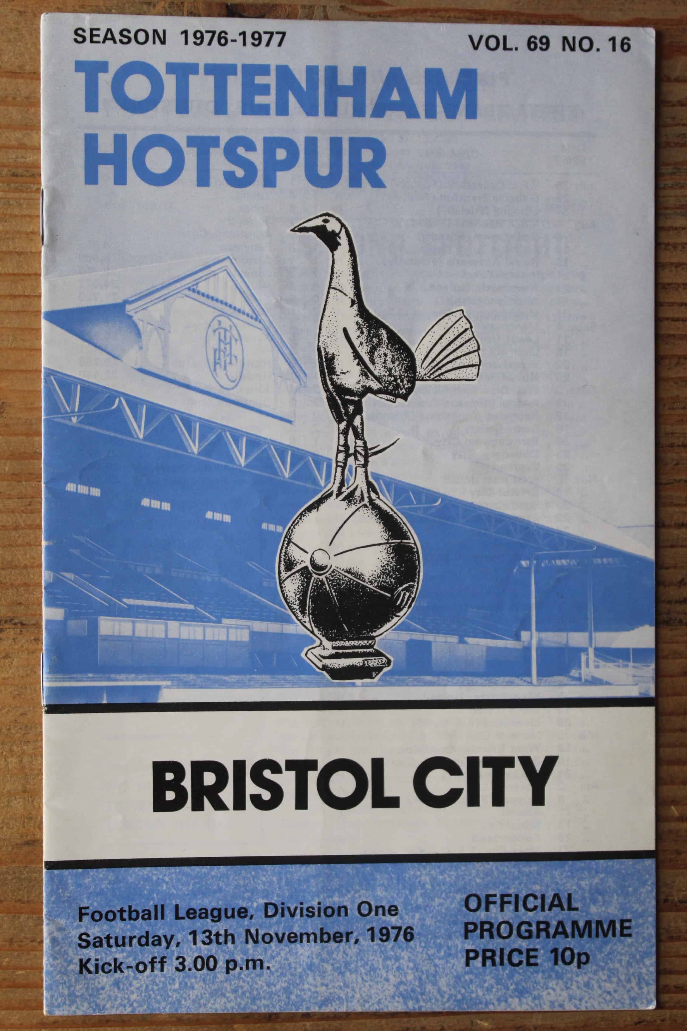 Tottenham Hotspur FC v Bristol City FC