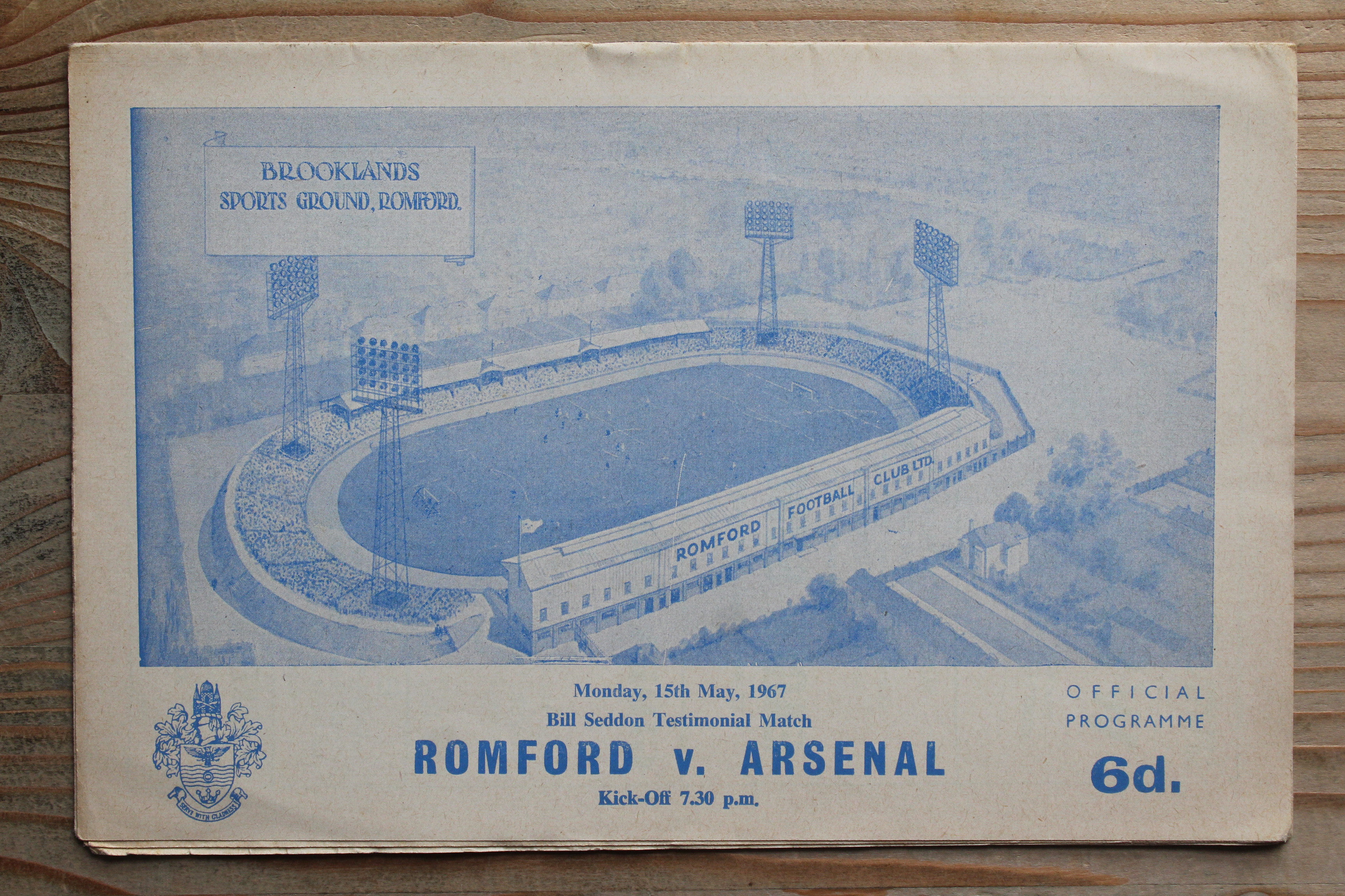 Romford v Arsenal FC