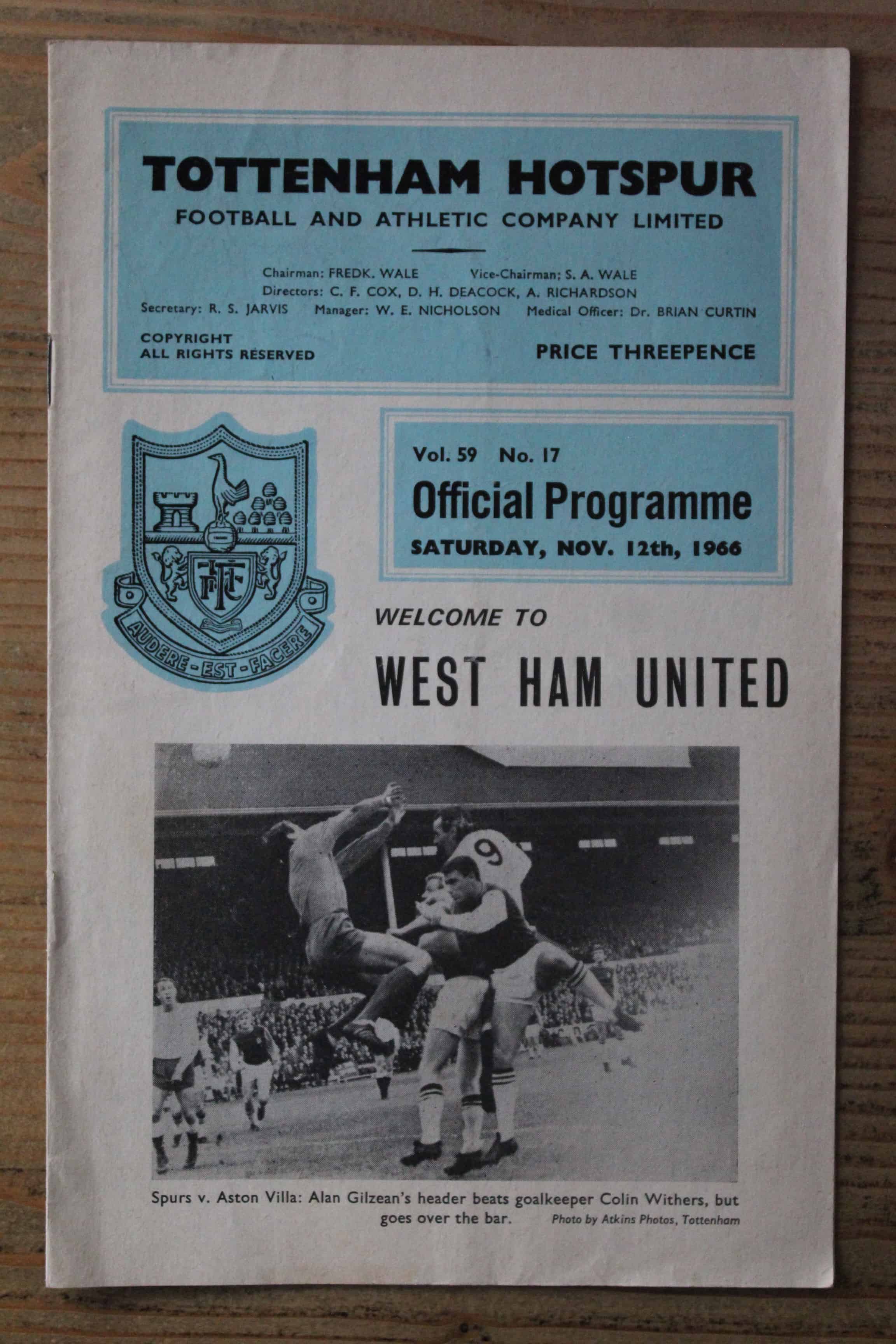 Tottenham Hotspur FC v West Ham United FC