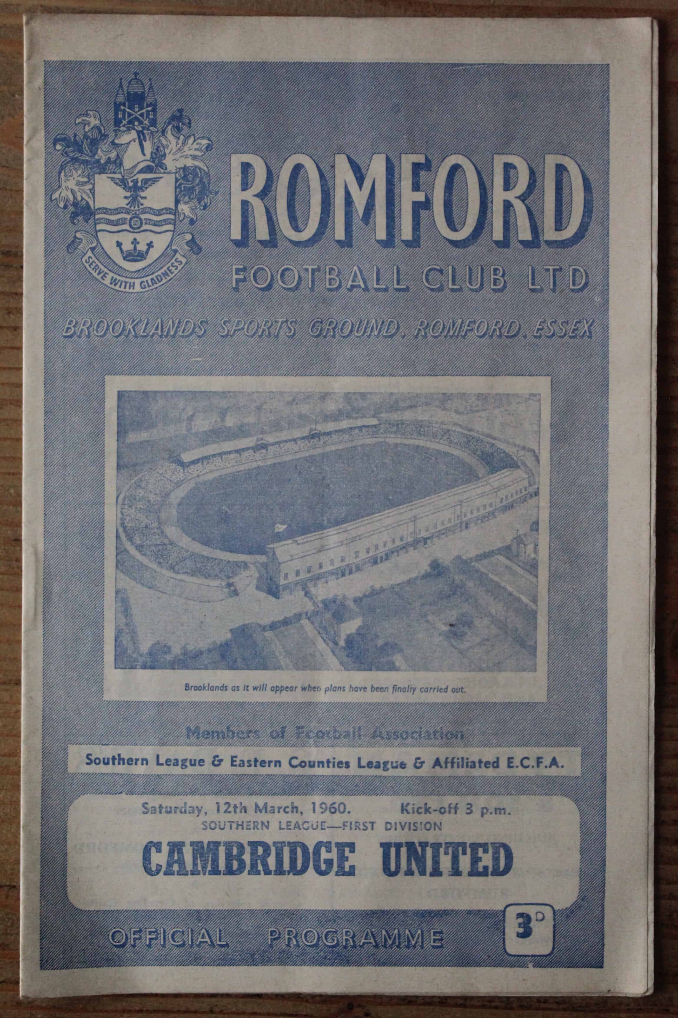 Romford v Cambridge United FC