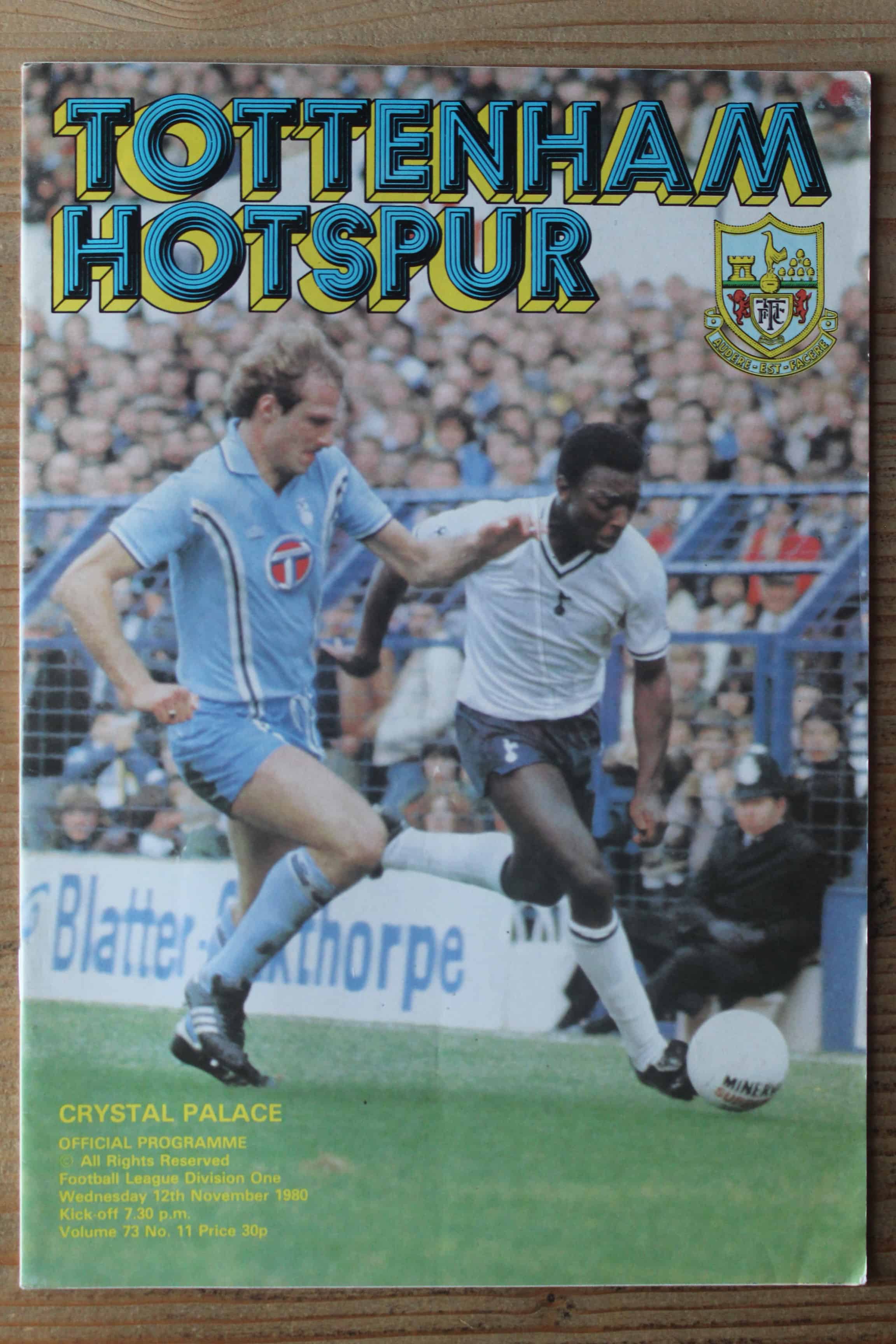 Tottenham Hotspur FC v Crystal Palace FC