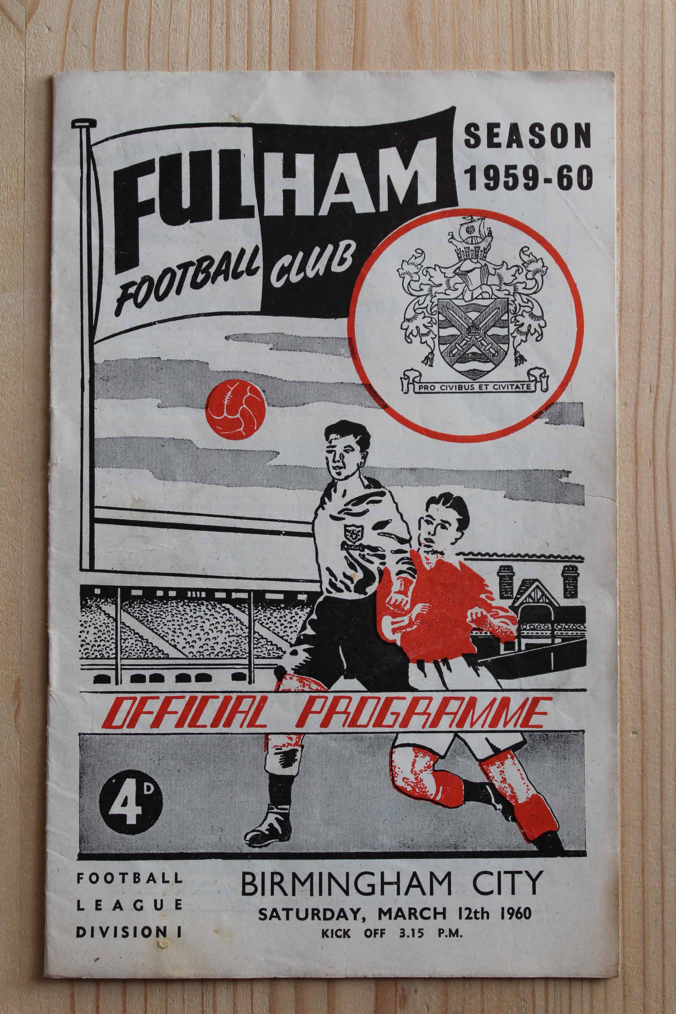 Fulham FC v Birmingham City FC