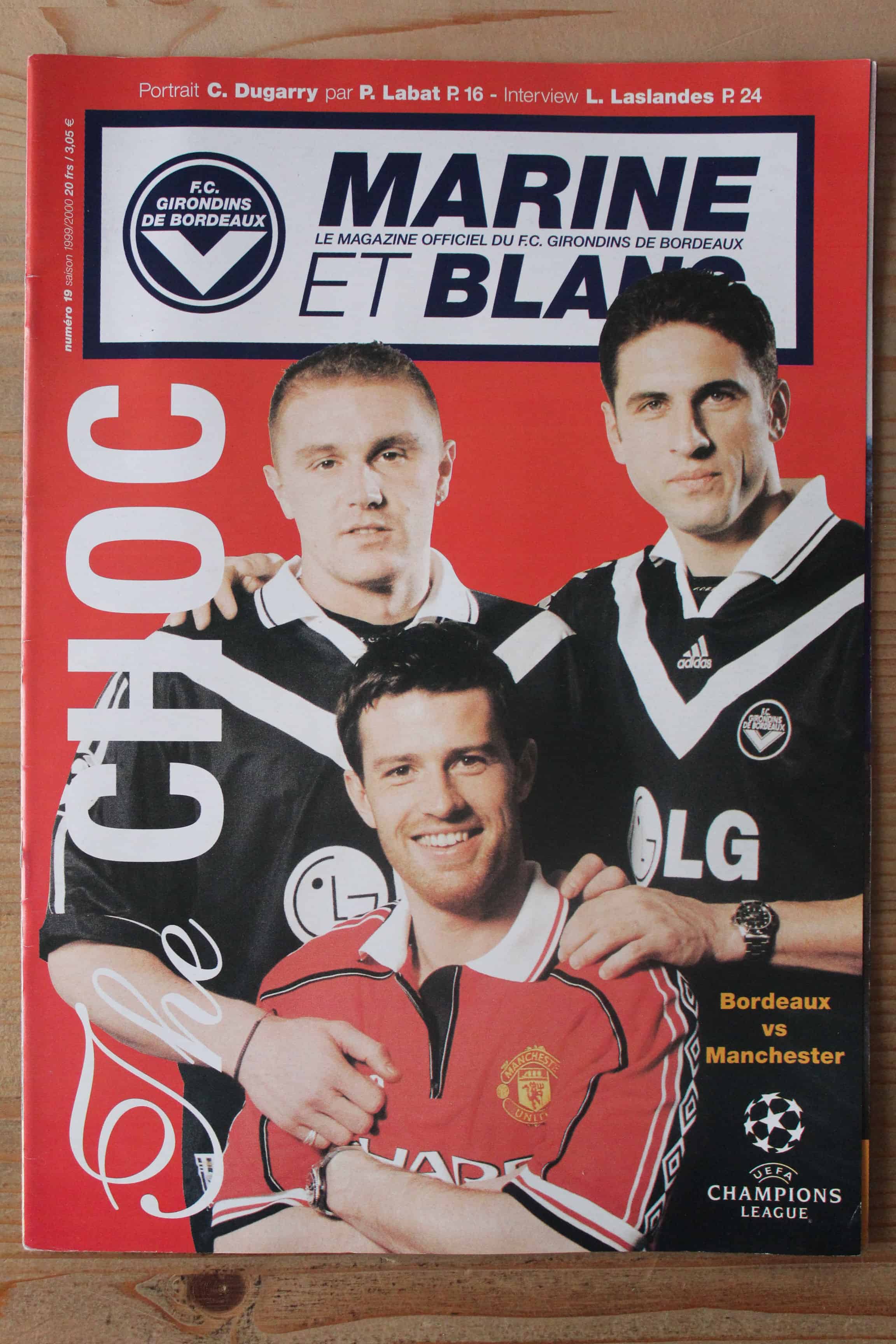 Girondins Bordeaux v Manchester United FC