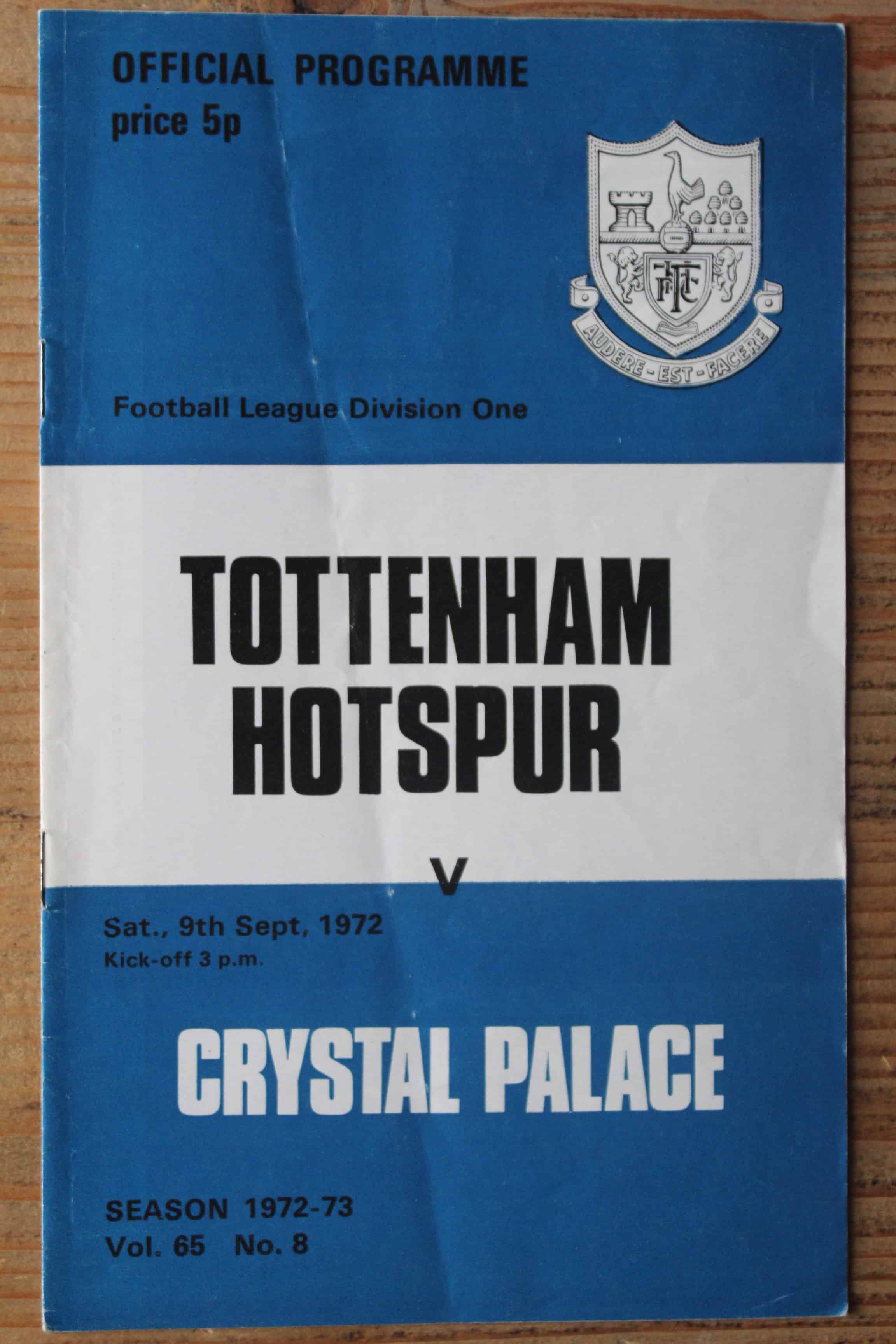 Tottenham Hotspur FC v Crystal Palace FC