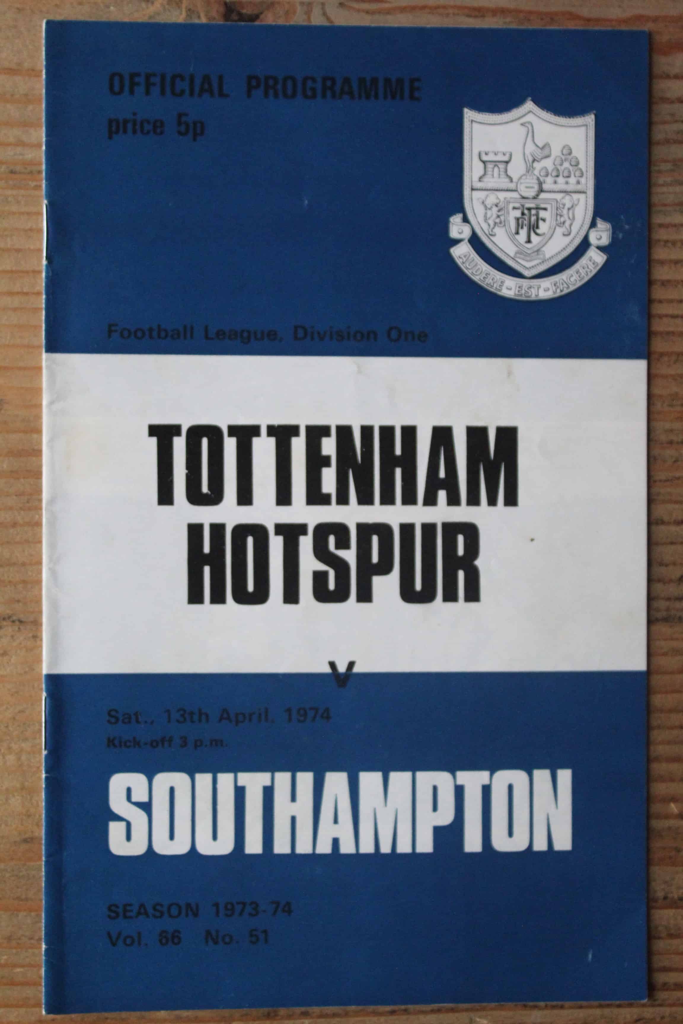 Tottenham Hotspur FC v Southampton FC